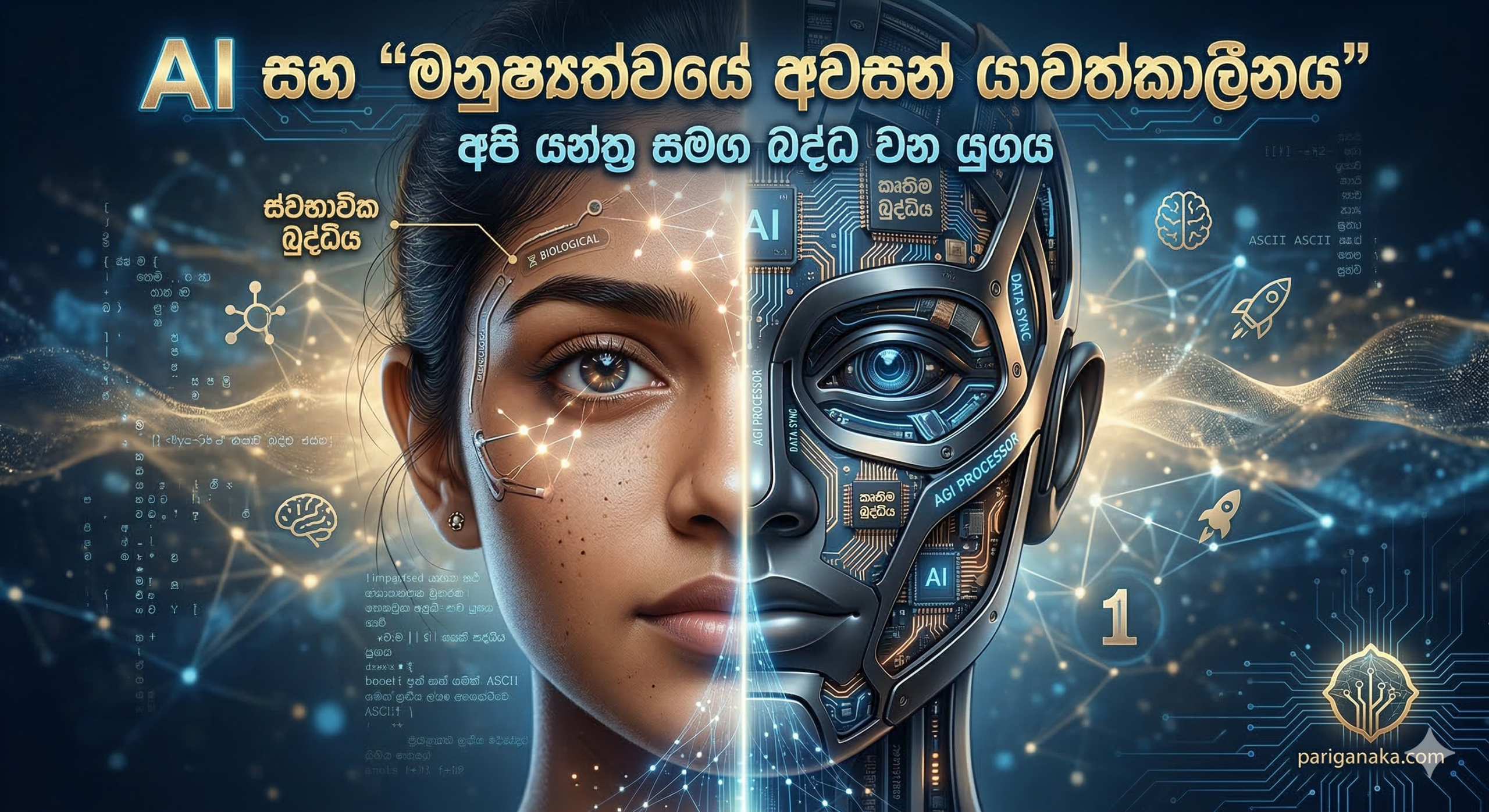 AI සහ “මනුෂ්‍යත්වයේ අවසන් යාවත්කාලීනය”: අපි යන්ත්‍ර සමඟ බද්ධ වන යුගය