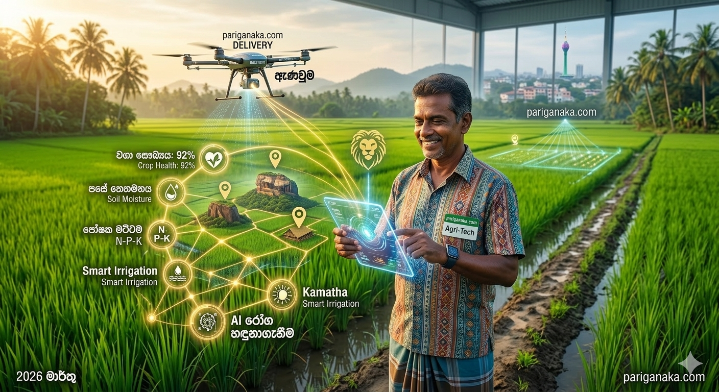 2026 කෘෂිකාර්මික විප්ලවය: කුඹුරට එන AI සහ “ස්මාර්ට්” ගොවිතැන