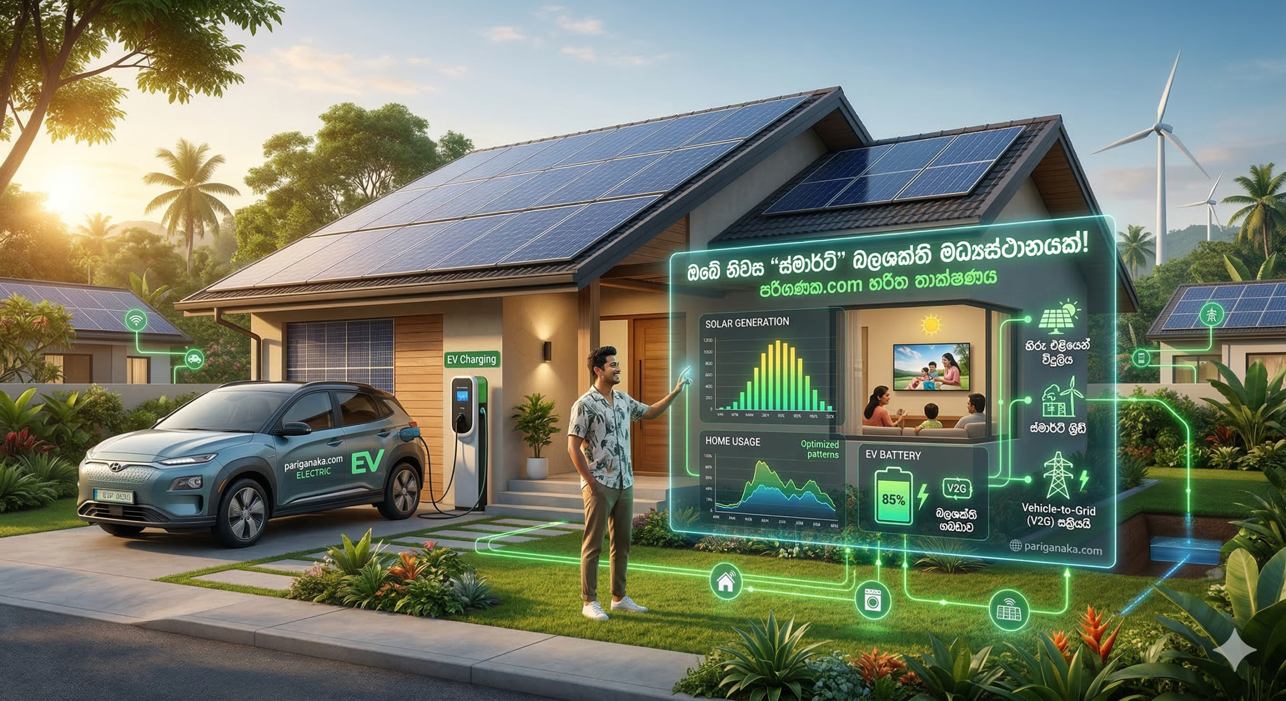 හරිත විප්ලවය: ඔබේ නිවස “ස්මාර්ට්” බලශක්ති මධ්‍යස්ථානයක් කරගන්නේ කෙසේද?