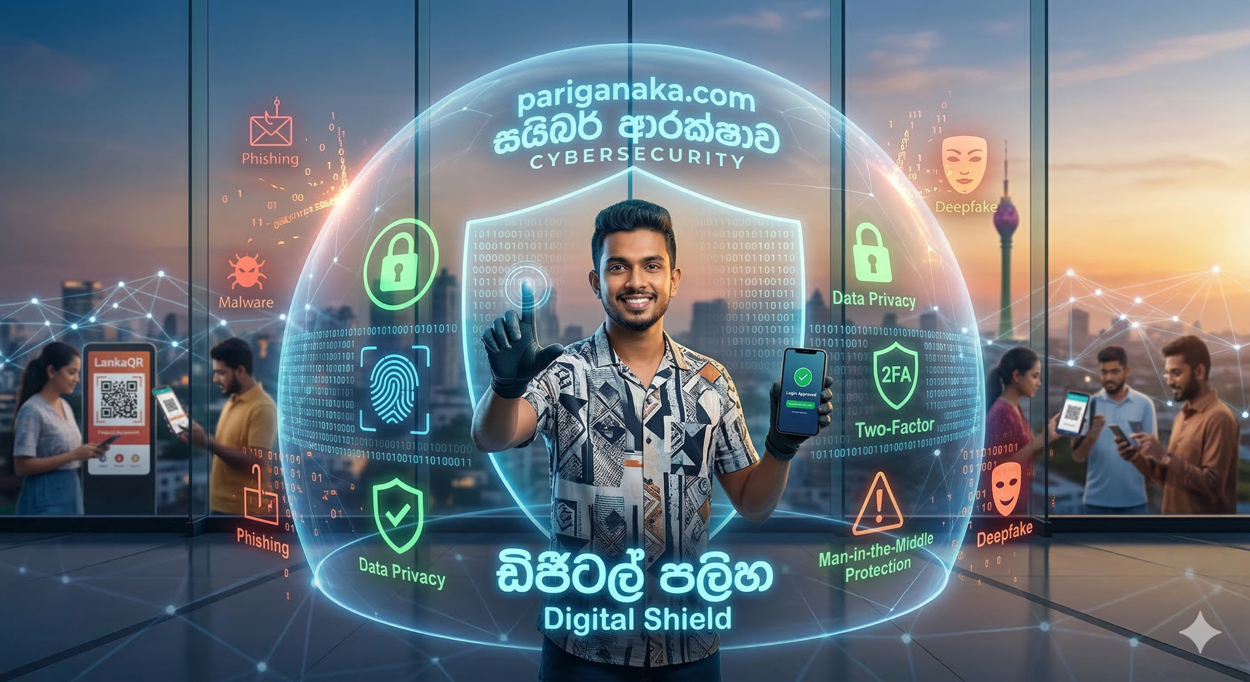 2026 ඩිජිටල් ලෝකයේ ඔබේ ආරක්ෂාව: සයිබර් තර්ජනවලින් බේරෙන්නේ කෙසේද?