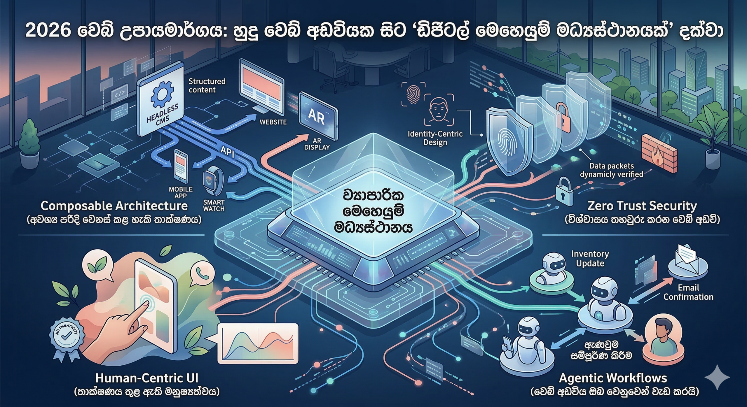2026 වෙබ් උපායමාර්ගය: හුදු වෙබ් අඩවියක සිට “ඩිජිටල් මෙහෙයුම් මධ්‍යස්ථානයක්” දක්වා