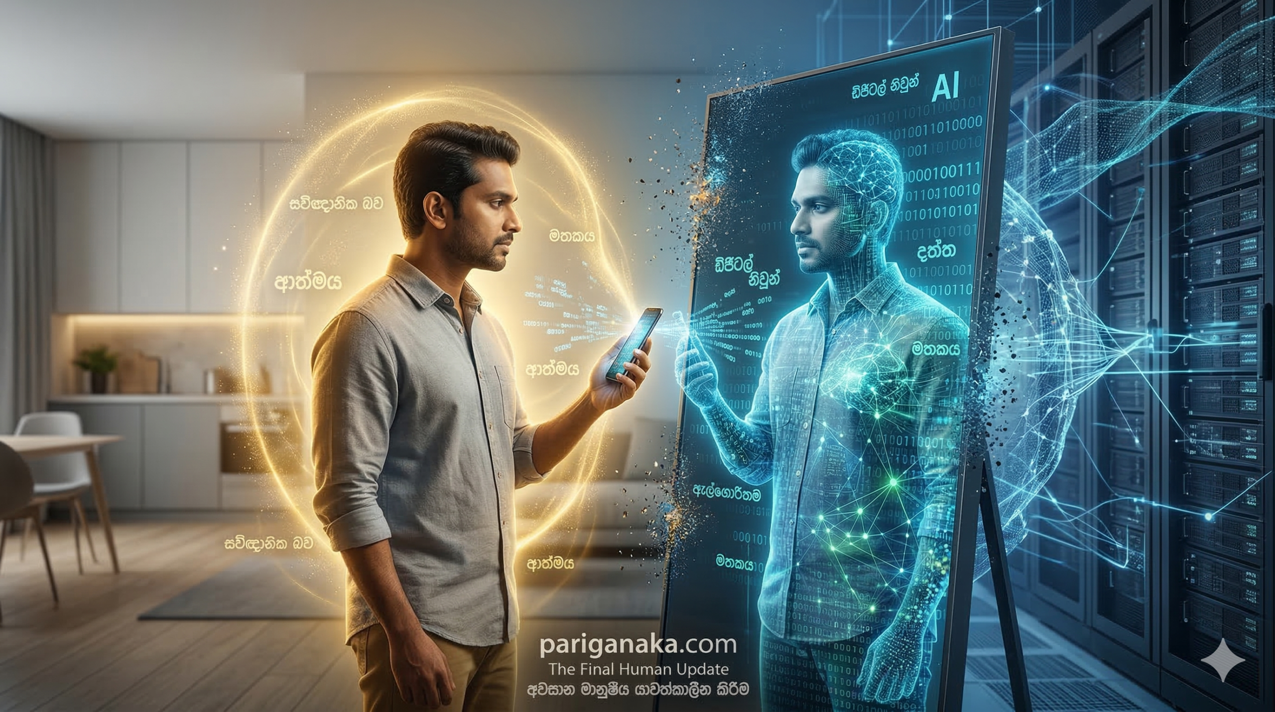 AI කැඩපත: ඔබේ ‘ඩිජිටල් නිවුන් දරුවා’ සහ ආත්මය අතර අරගලය