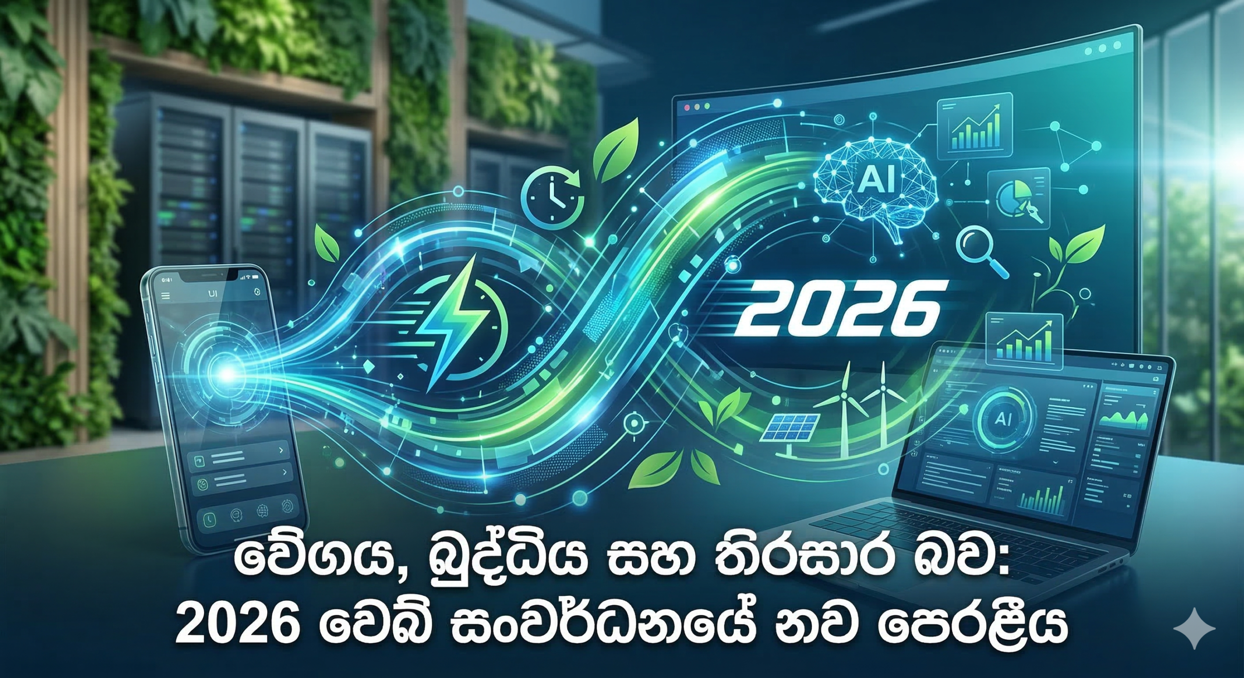 වේගය, බුද්ධිය සහ තිරසාර බව: 2026 වෙබ් සංවර්ධනයේ නව පෙරළිය