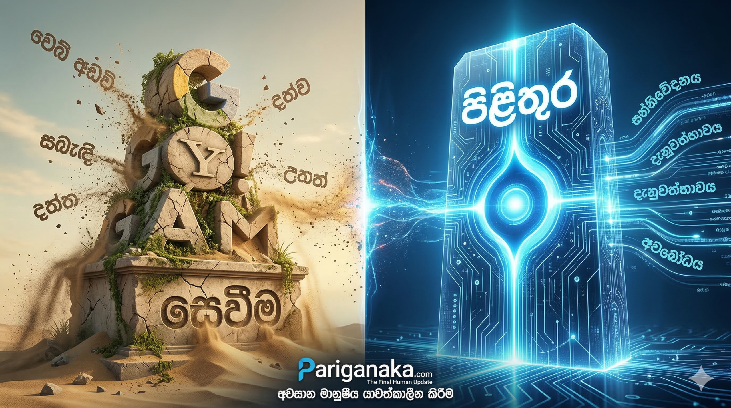 සෙවුම් යන්ත්‍රවල මරණය: Google යුගයෙන් පසු “පිළිතුරු” සොයන මිනිසා