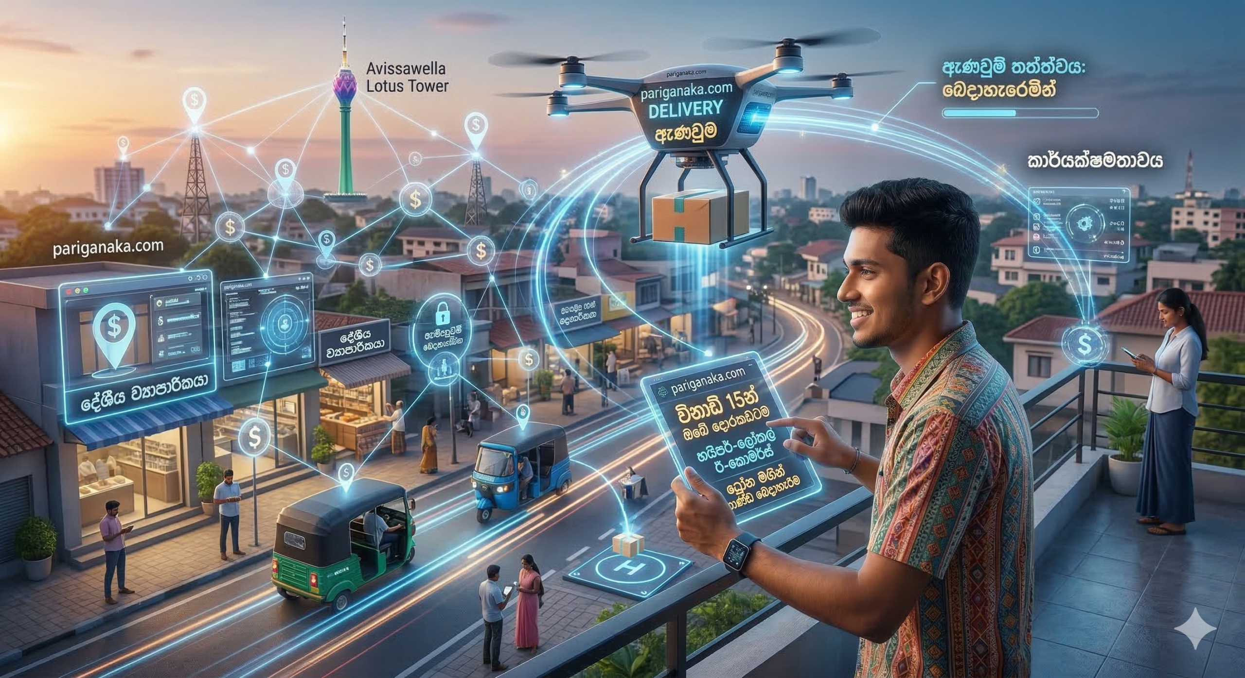 2026 ඩිජිටල් වෙළඳපොළ: විනාඩි 15න් ඔබේ දොරකඩටම භාණ්ඩ ගෙනෙන “හයිපර්-ලෝකල්” විප්ලවය