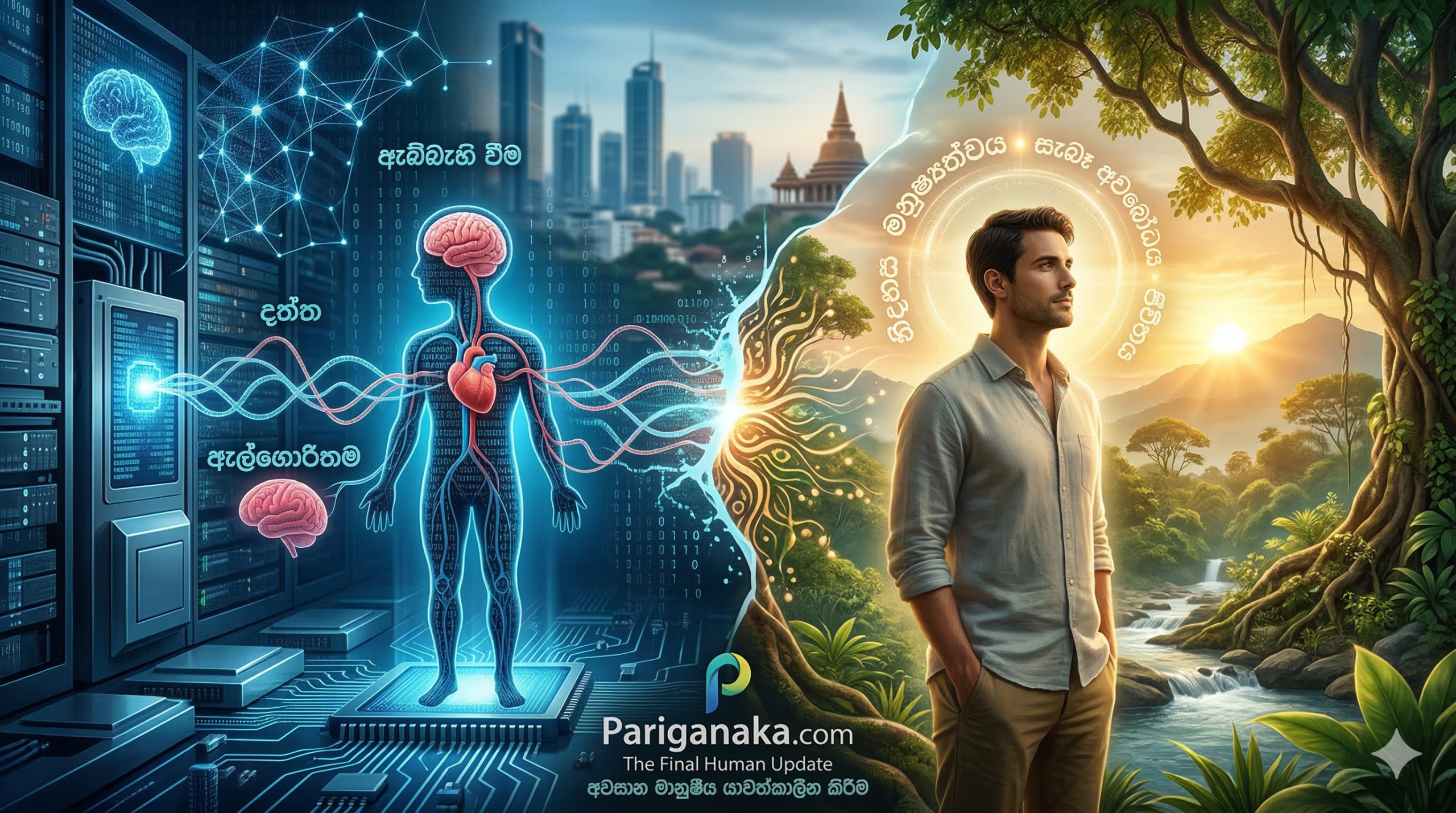 ඩිජිටල් විෂහරණය: AI යුගයක ඔබේ ‘මනුෂ්‍යත්වය’ නැවත සොයාගන්නා හැටි