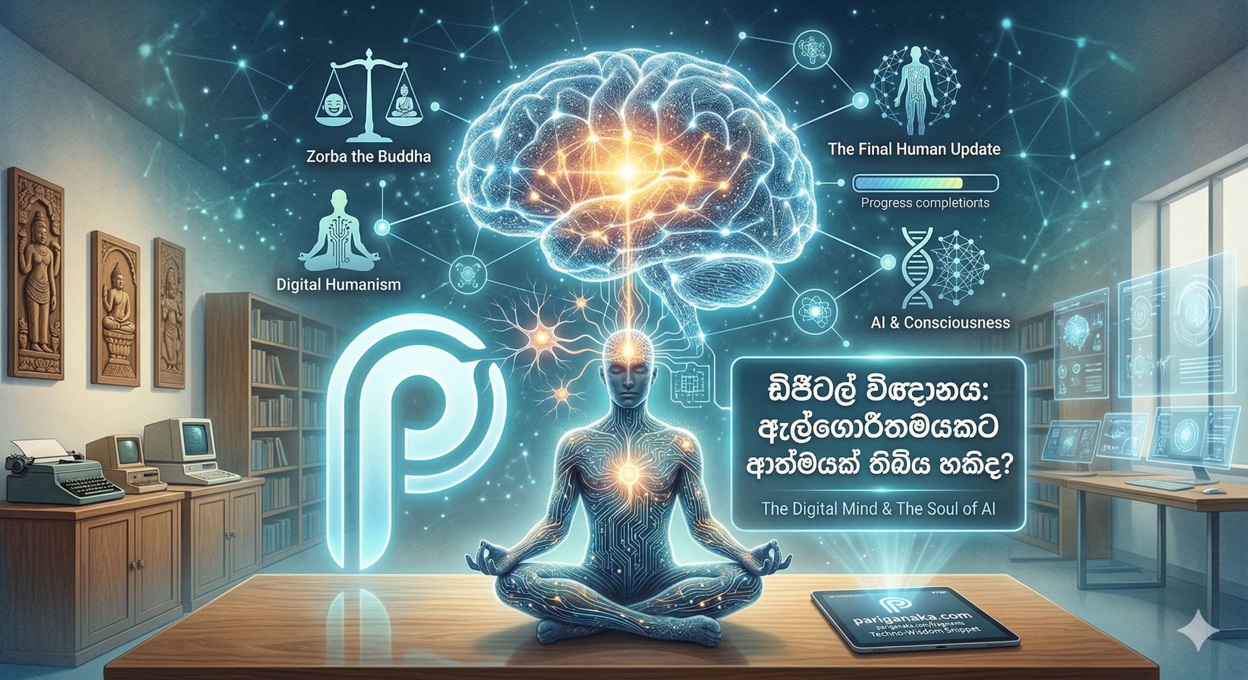 ඩිජිටල් විඥානය: ඇල්ගොරිතමයකට ආත්මයක් තිබිය හැකිද? (Digital Consciousness)