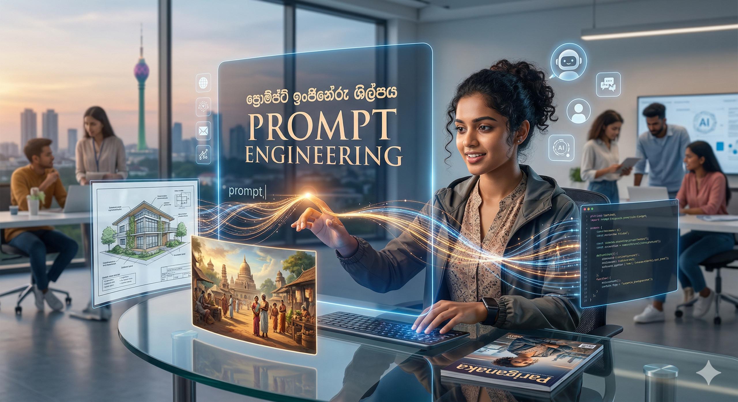 AI යුගයේ “Prompt Engineering”: අනාගතයේ වටිනාම කුසලතාවය ඔබ සතුද?