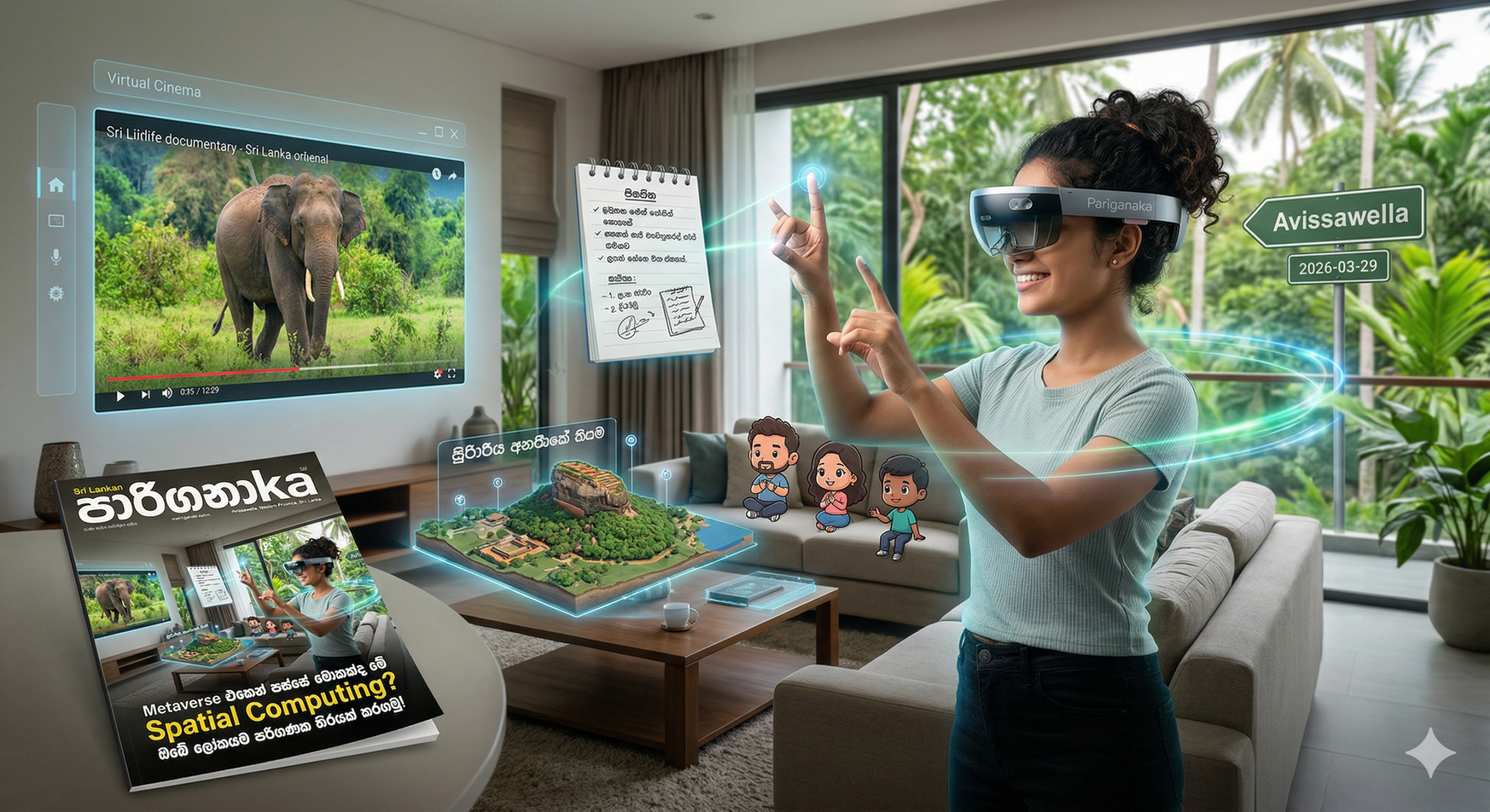 Metaverse එකෙන් පස්සේ මොකක්ද මේ “Spatial Computing”? ඔබේ ලෝකයම පරිගණක තිරයක් කරගමු!