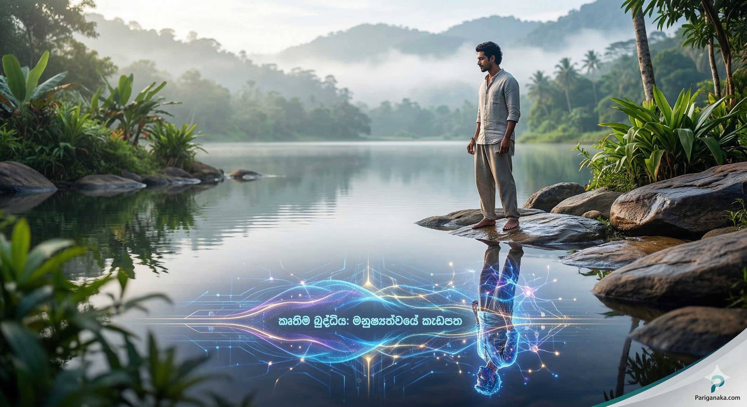 ඩිජිටල් කැඩපත: කෘතිම බුද්ධිය (AI) මගින් හෙළිවන මිනිස් “මූලාශ්‍ර කේතය” (Source Code)