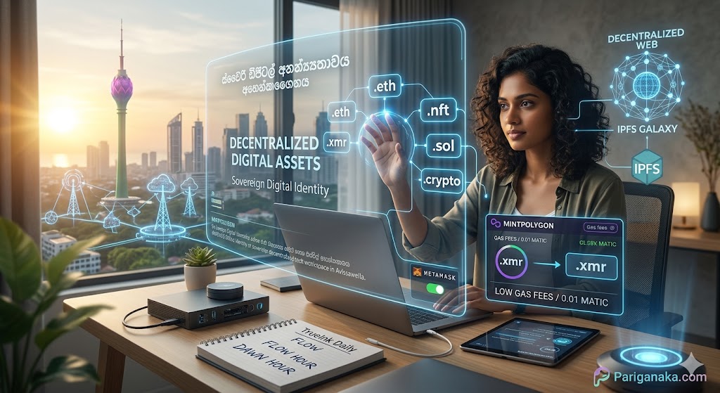 ඩිජිටල් වත්කම්වල ස්වෛරීභාවය: .eth සිට .xmr දක්වා විමධ්යගත වෙබ් අඩවිවල (Decentralized Web) අනාගතය 3 ඩිජිටල් වත්කම්වල ස්වෛරීභාවය: .eth සිට .xmr දක්වා විමධ්යගත වෙබ් අඩවිවල (Decentralized Web) අනාගතය