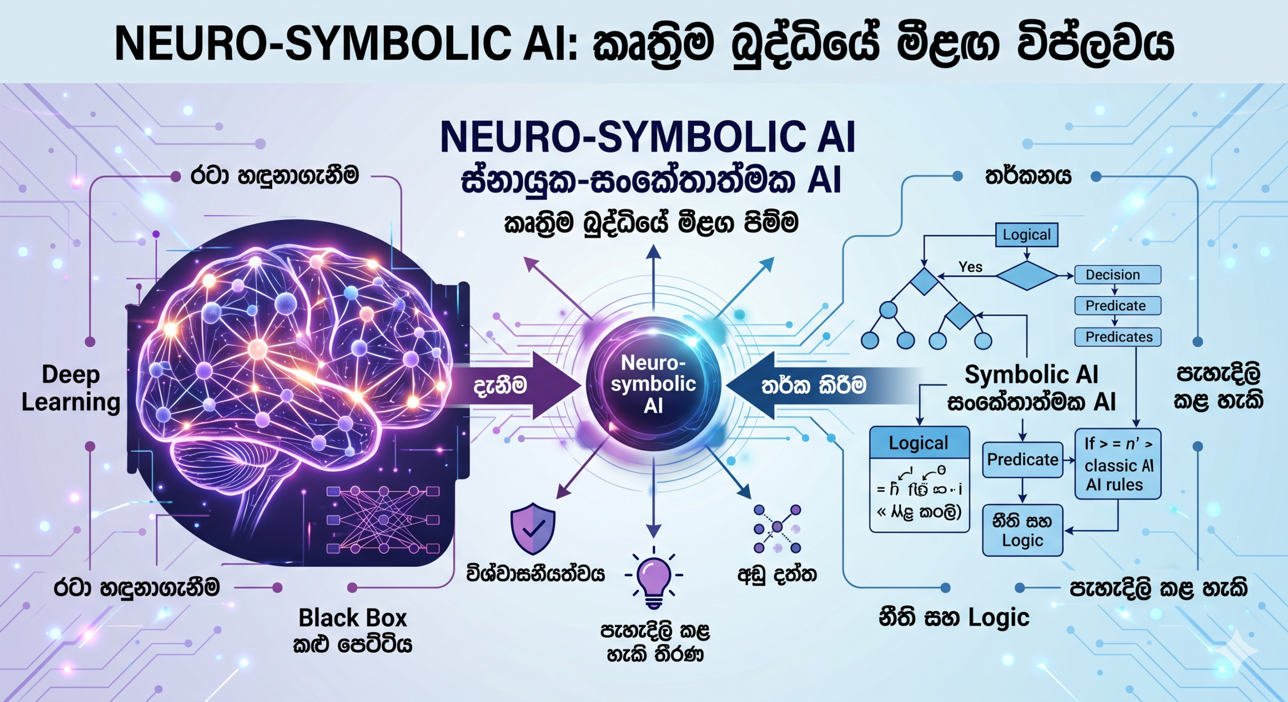Neuro-symbolic AI: කෘත්‍රිම බුද්ධියේ මීළඟ විප්ලවය (Deep Learning සහ Logic එකතුවීම)