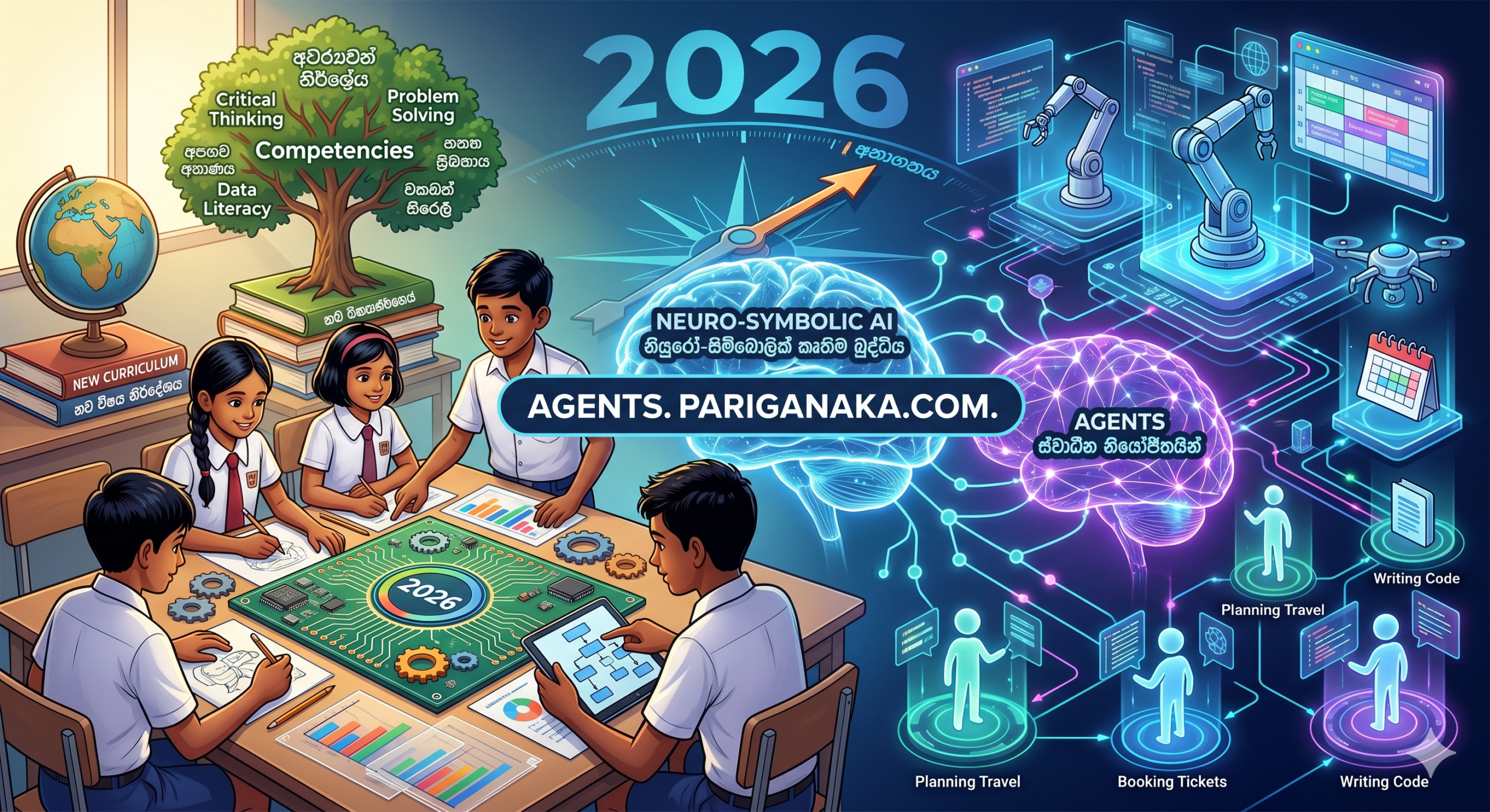 2026 අධ්‍යාපන ප්‍රතිසංස්කරණ සහ Agentic AI: අපේ සිසුන් සූදානම්ද?