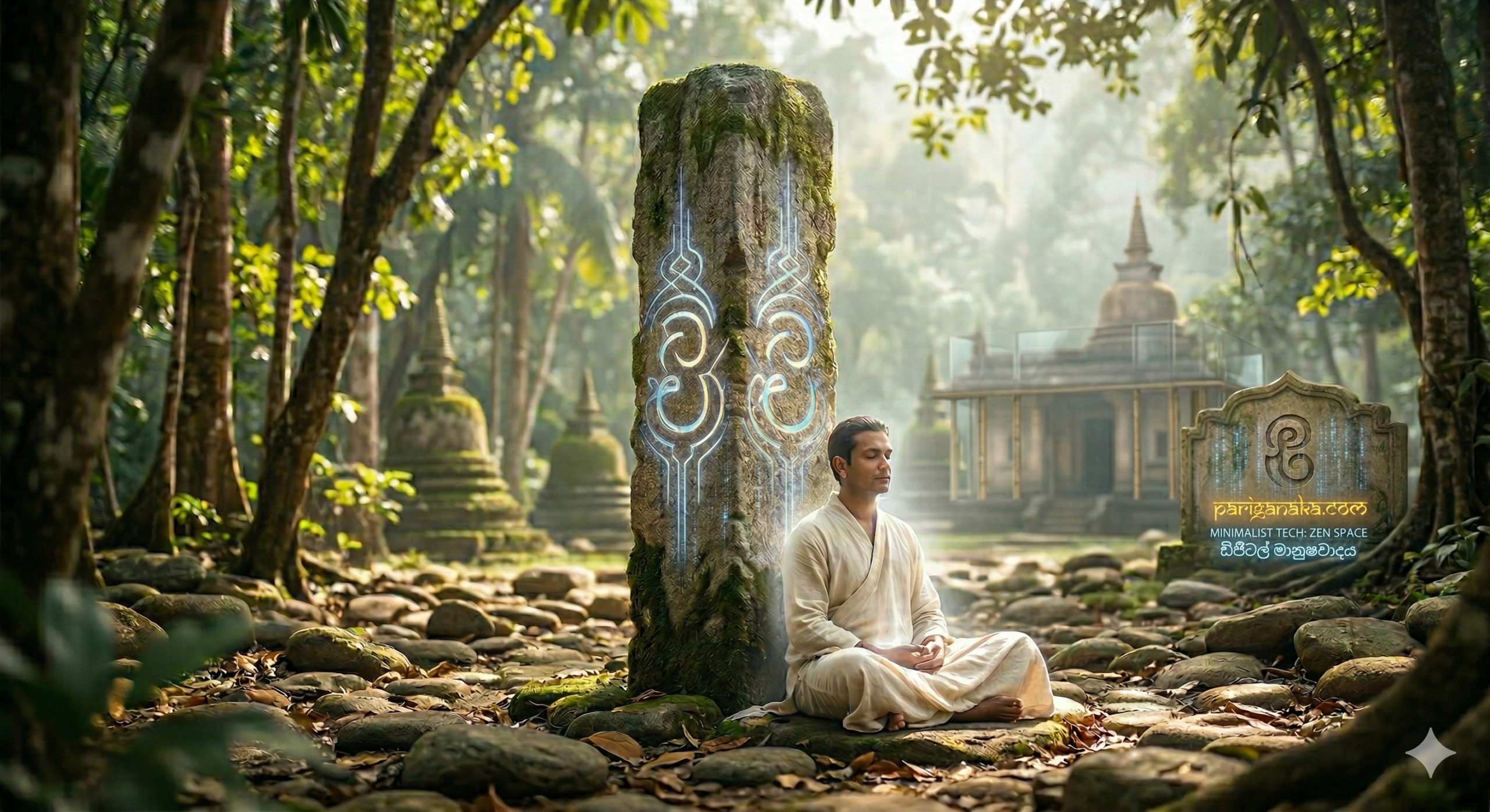 AI සහ නිහඬතාව: ඩිජිටල් ඝෝෂාව මැද ‘සෙන්’ (Zen) අවකාශයක් ගොඩනැගීම