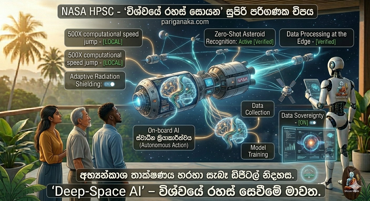 “Deep-Space AI” – විශ්වයේ රහස් සොයන නාසා හි අලුත්ම සුපිරි පරිගණක චිපය