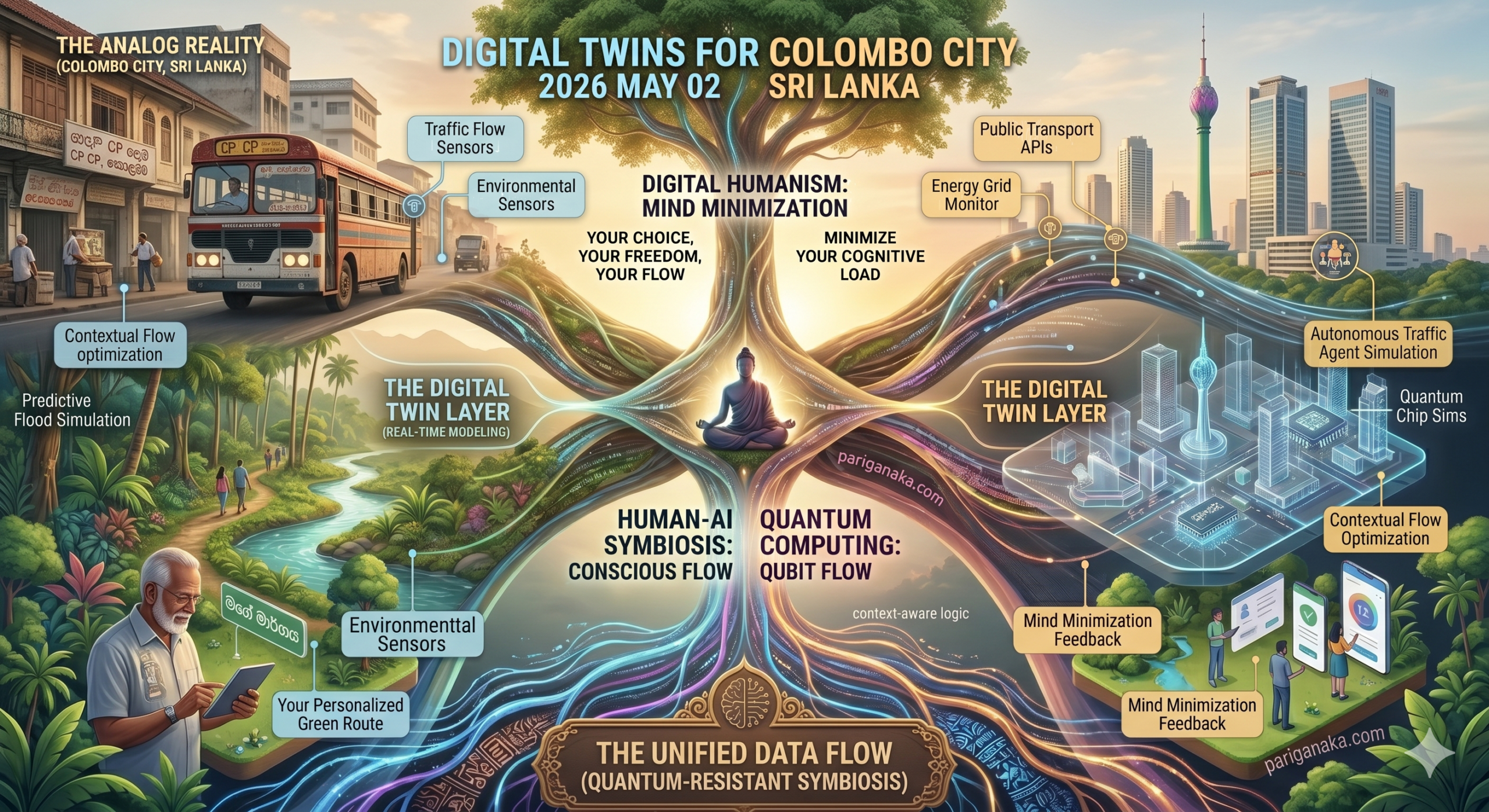 Digital Twin නගර සහ තත්‍ය කාලීන පාලනය: කොළඹ නගරයේ අනාගතය?