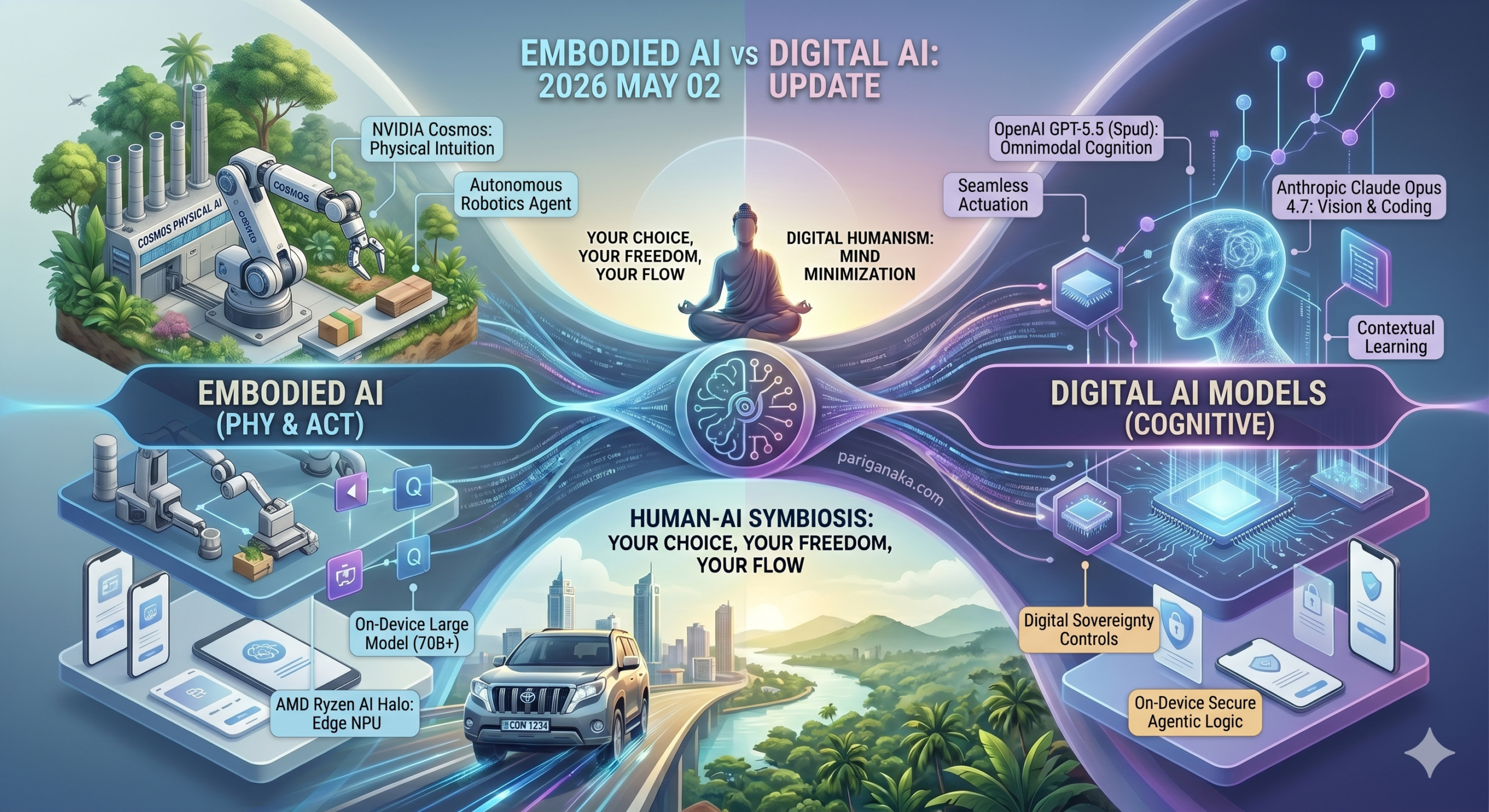 “Embodied AI” සහ භෞතික ලෝකයට පිවිසෙන කෘතිම බුද්ධිය