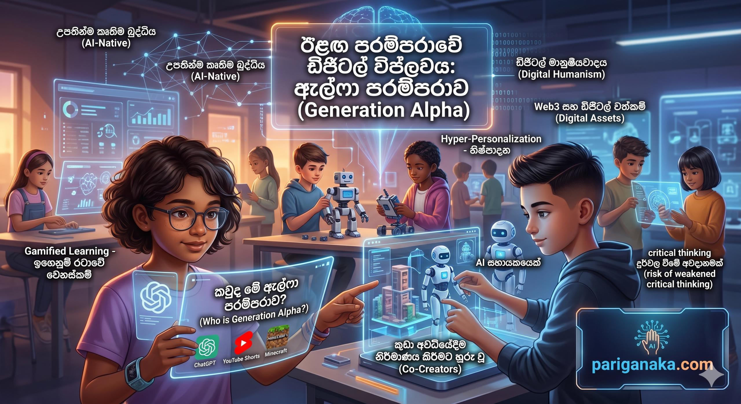 කවුද මේ ඇල්ෆා පරම්පරාව? 4 කවුද මේ ඇල්ෆා පරම්පරාව?