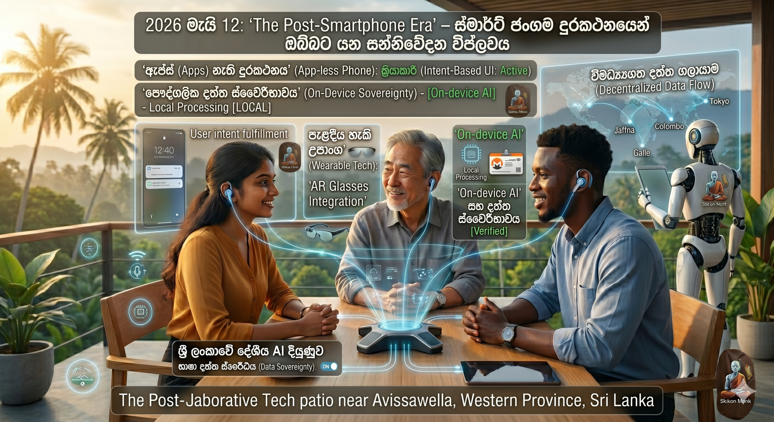 “The Post-Smartphone Era” – ස්මාර්ට් ජංගම දුරකථනයෙන් ඔබ්බට යන සන්නිවේදන විප්ලවය.