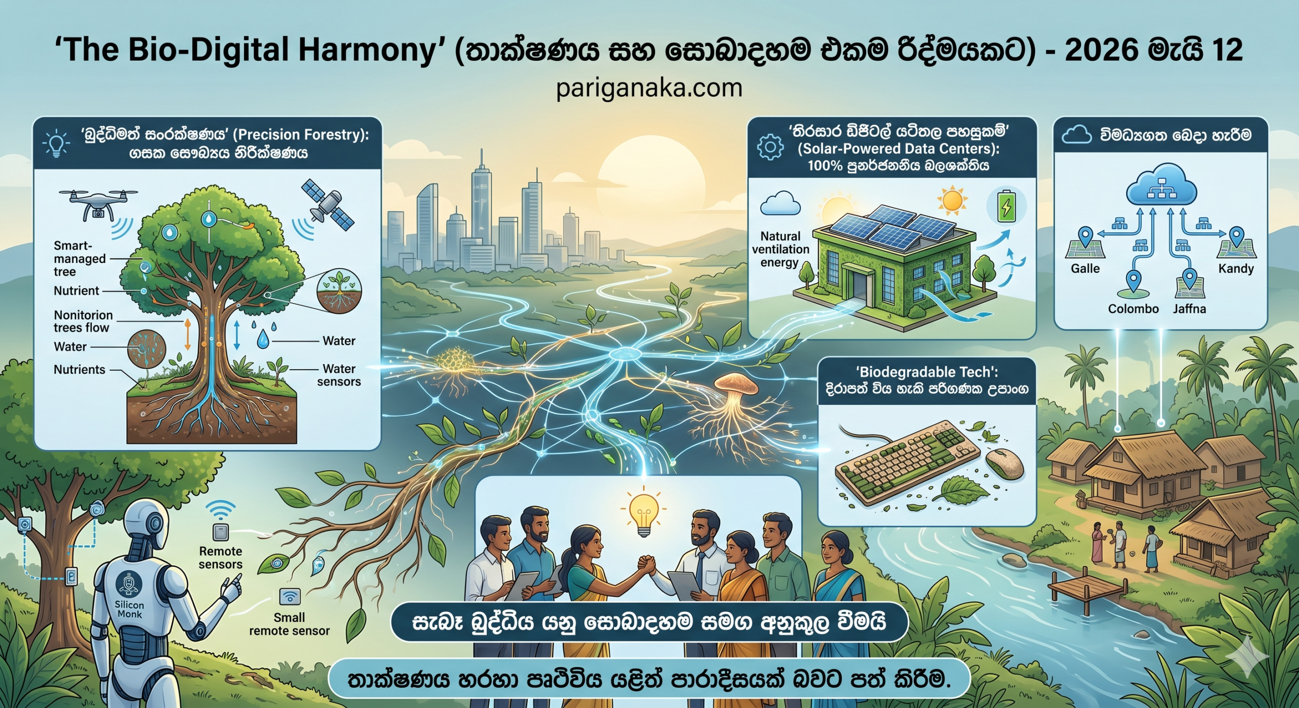 “The Bio-Digital Harmony” – තාක්ෂණය සහ සොබාදහම එකම රිද්මයකට