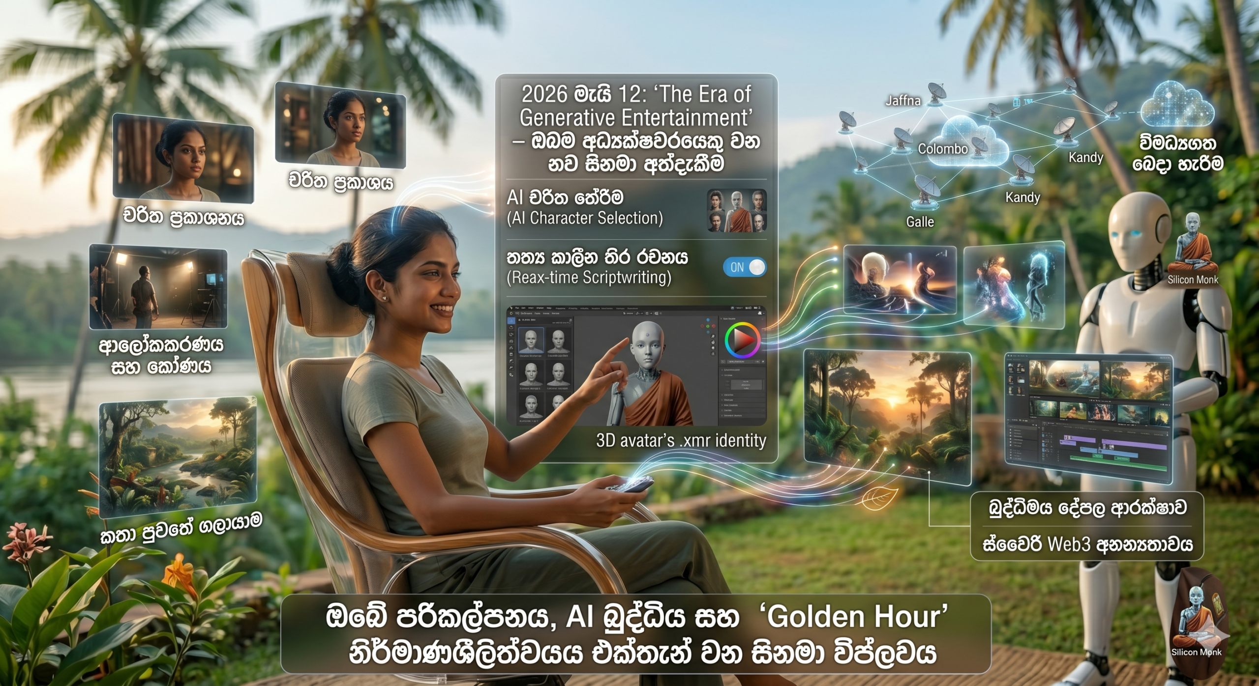 “The Era of Generative Entertainment” – ඔබම අධ්‍යක්ෂවරයෙකු වන නව සිනමා අත්දැකීම.