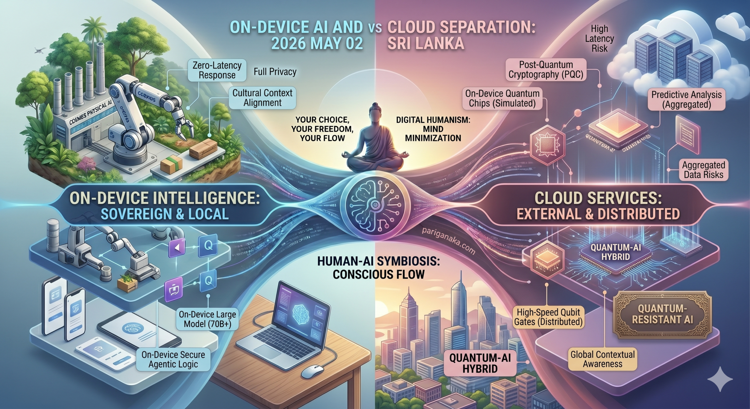 “The Great Decoupling” – ක්ලවුඩ් (Cloud) පද්ධතිවලින් මිදී ඔබේම උපාංගය තුළ පණ ලබන AI විප්ලවය