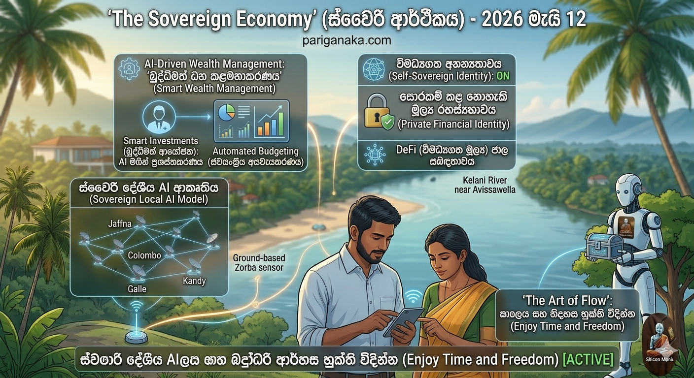 “The Sovereign Economy” – මධ්‍යම බැංකුවලින් ඔබ්බට ගිය පෞද්ගලික මූල්‍ය නිදහස