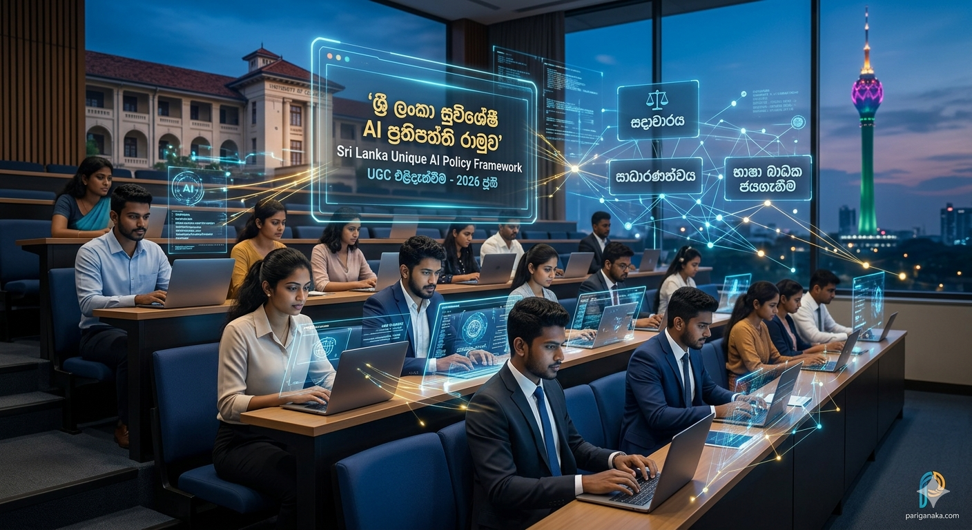 ලංකාවේ රාජ්‍ය විශ්වවිද්‍යාල සඳහා ප්‍රථම වතාවට AI ප්‍රතිපත්තියක් හඳුන්වා දෙයි