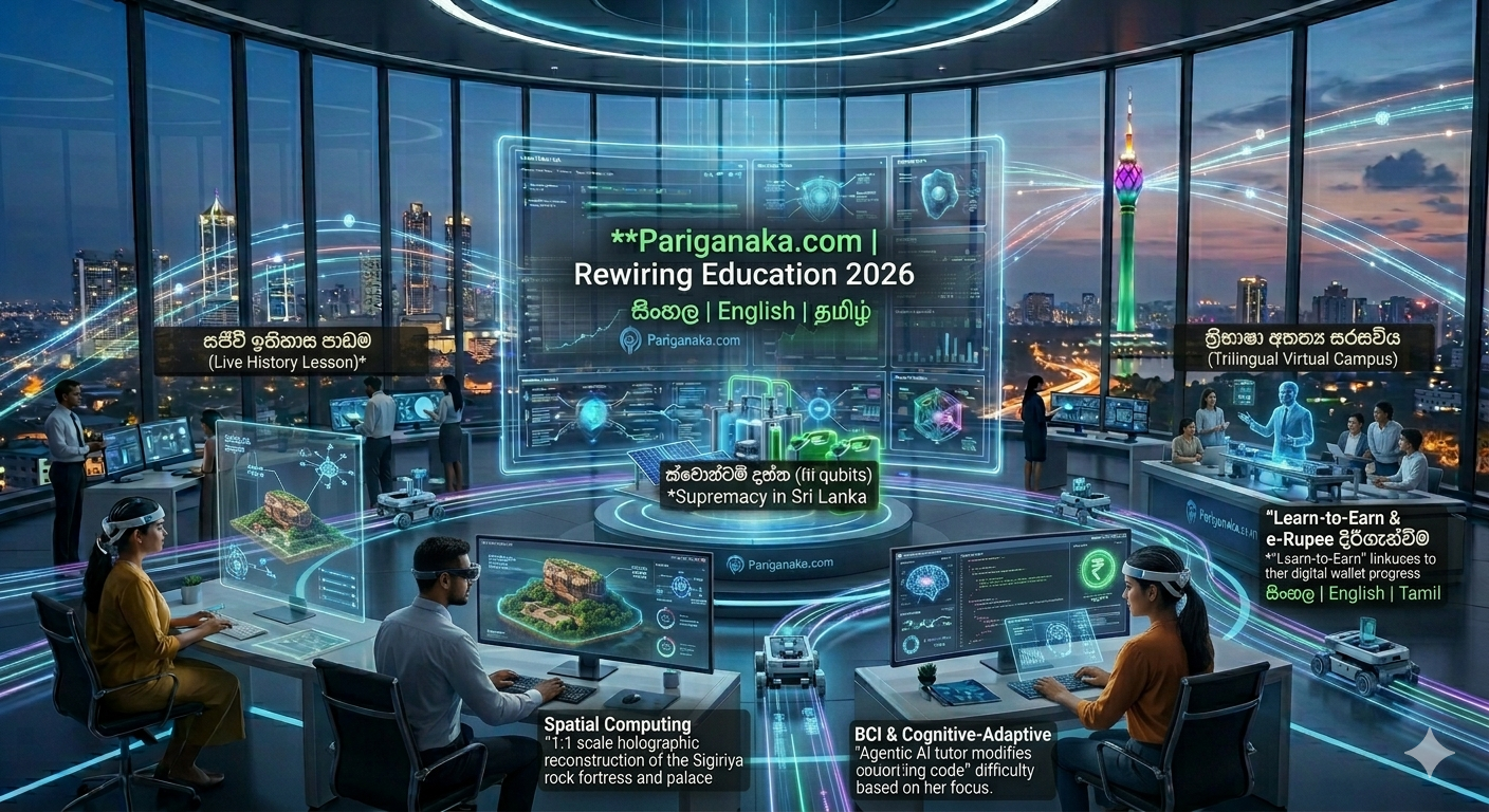 පන්තිකාමරයේ අවසානය: ‘Spatial Computing’ සහ ‘BCI’ තාක්ෂණය ශ්‍රී ලංකාවේ අධ්‍යාපනය අලුත් කරන හැටි