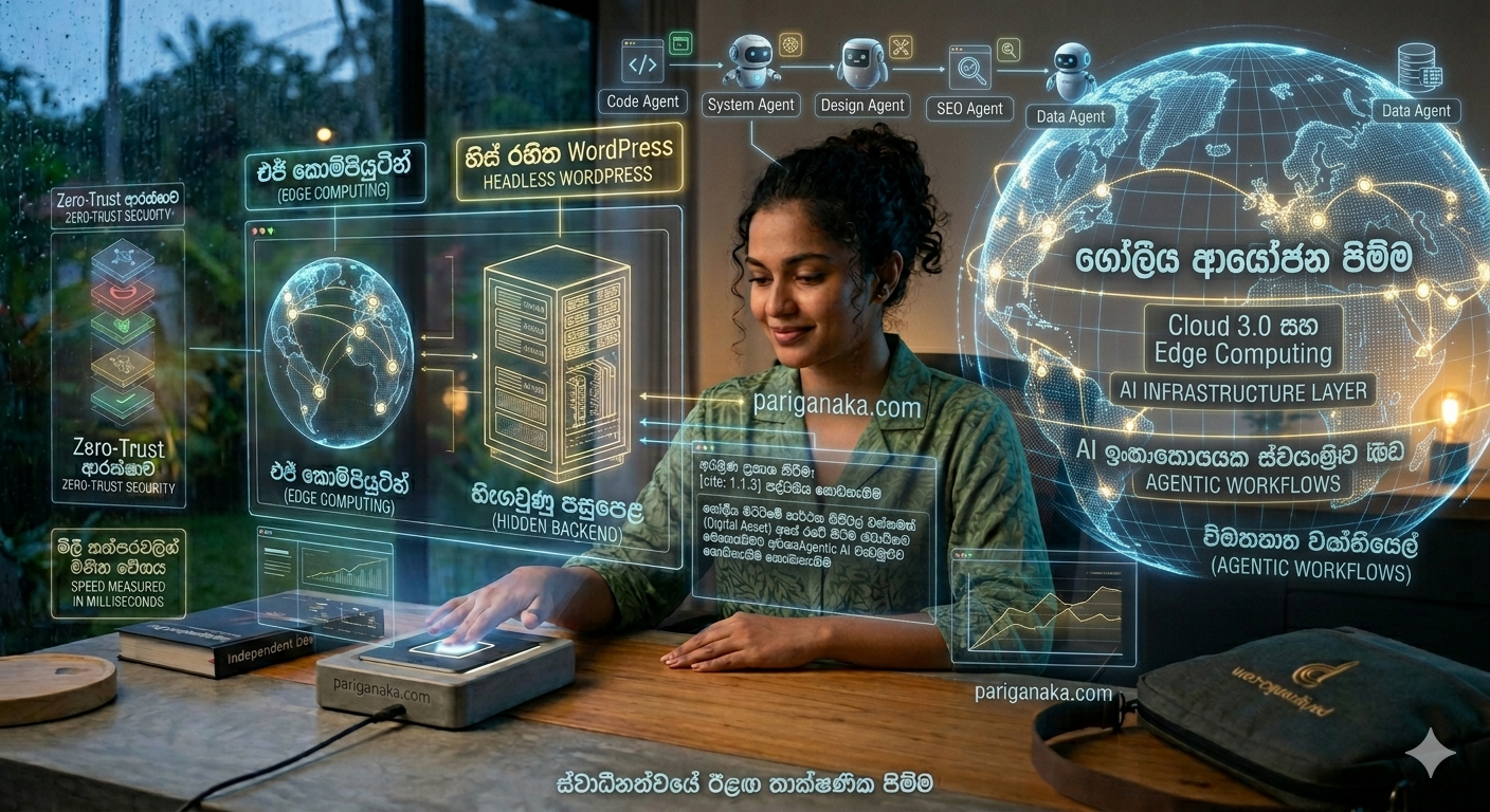 2026 ගෝලීය IT ක්ෂේත්රයේ දැවැන්තම පෙරළිය: සරල යෙදුම්වලින් ඔබ්බට ගිය "යටිතල පහසුකම්" විප්ලවය 5 2026 ගෝලීය IT ක්ෂේත්රයේ දැවැන්තම පෙරළිය: සරල යෙදුම්වලින් ඔබ්බට ගිය “යටිතල පහසුකම්” විප්ලවය