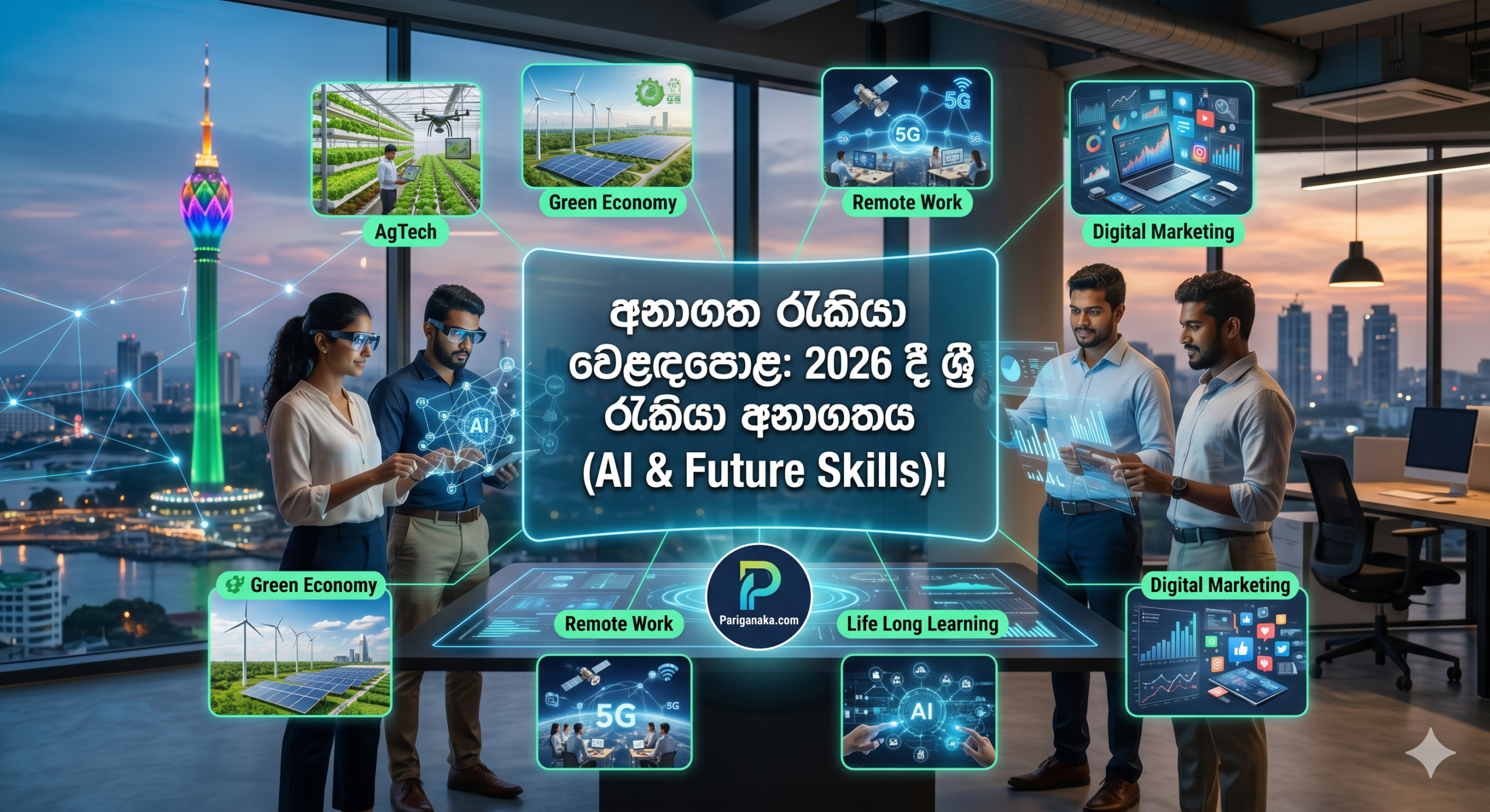 වත්මන් සහ අනාගත රැකියා වෙළඳපොළේ ප්‍රධාන ප්‍රවණතා