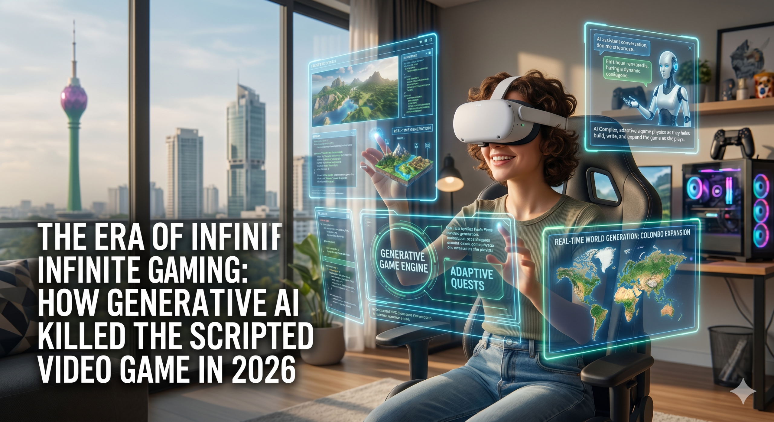 The Era of Infinite Gaming: How Generative AI Killed the Scripted Video Game in 2026