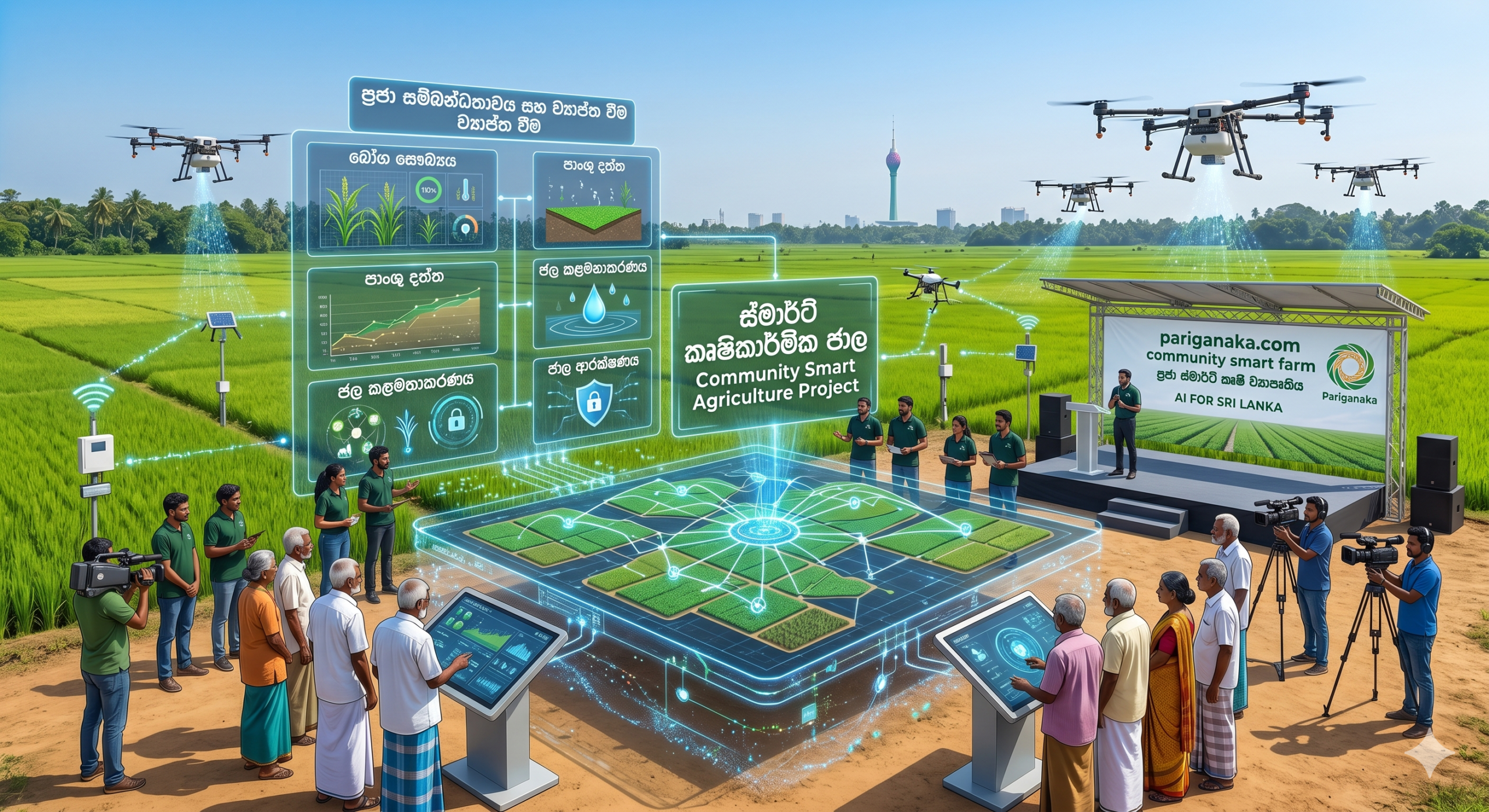 උදැල්ල වෙනුවට ටැබ්ලට් එක: 2026 දී ශ්‍රී ලංකාවේ කෘෂිකර්මාන්තය උඩුයටිකුරු කරන ‘ස්මාර්ට් ගොවිතැන’ (Smart Farming)!