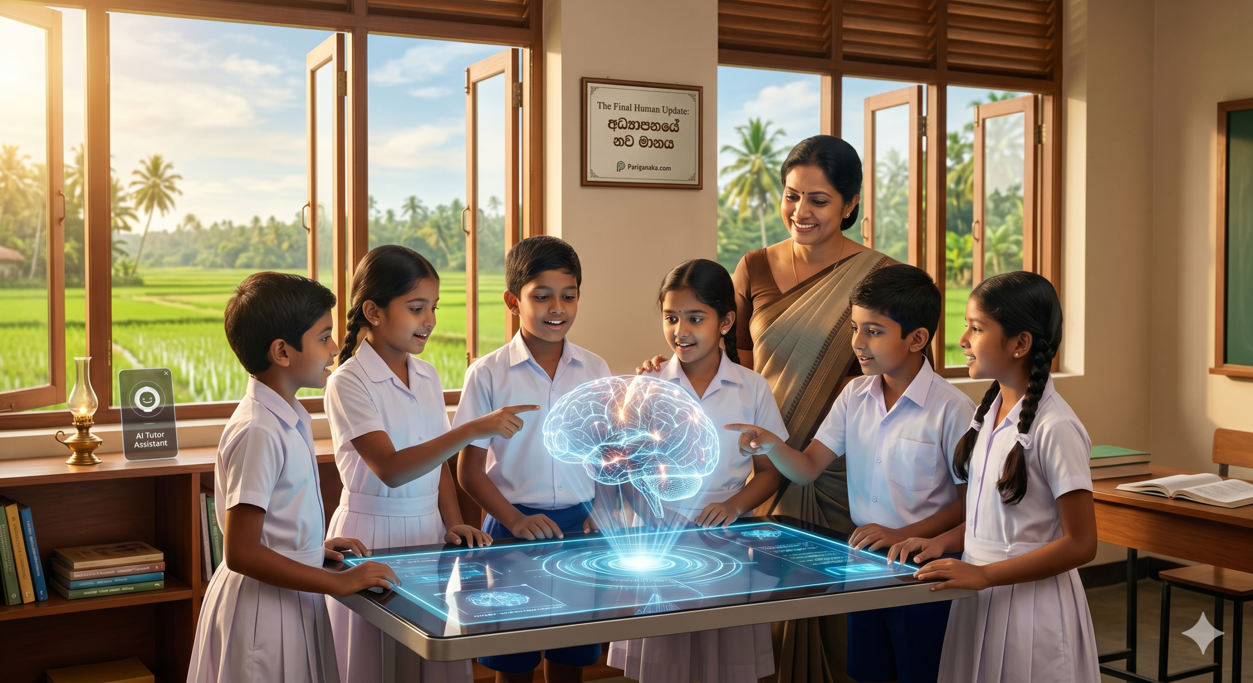 කටපාඩම් යුගයේ අවසානය: කෘතිම බුද්ධිය (AI) සමඟ අපේ දරුවන්ගේ අධ්‍යාපනය අලුත් විය යුත්තේ ඇයි?