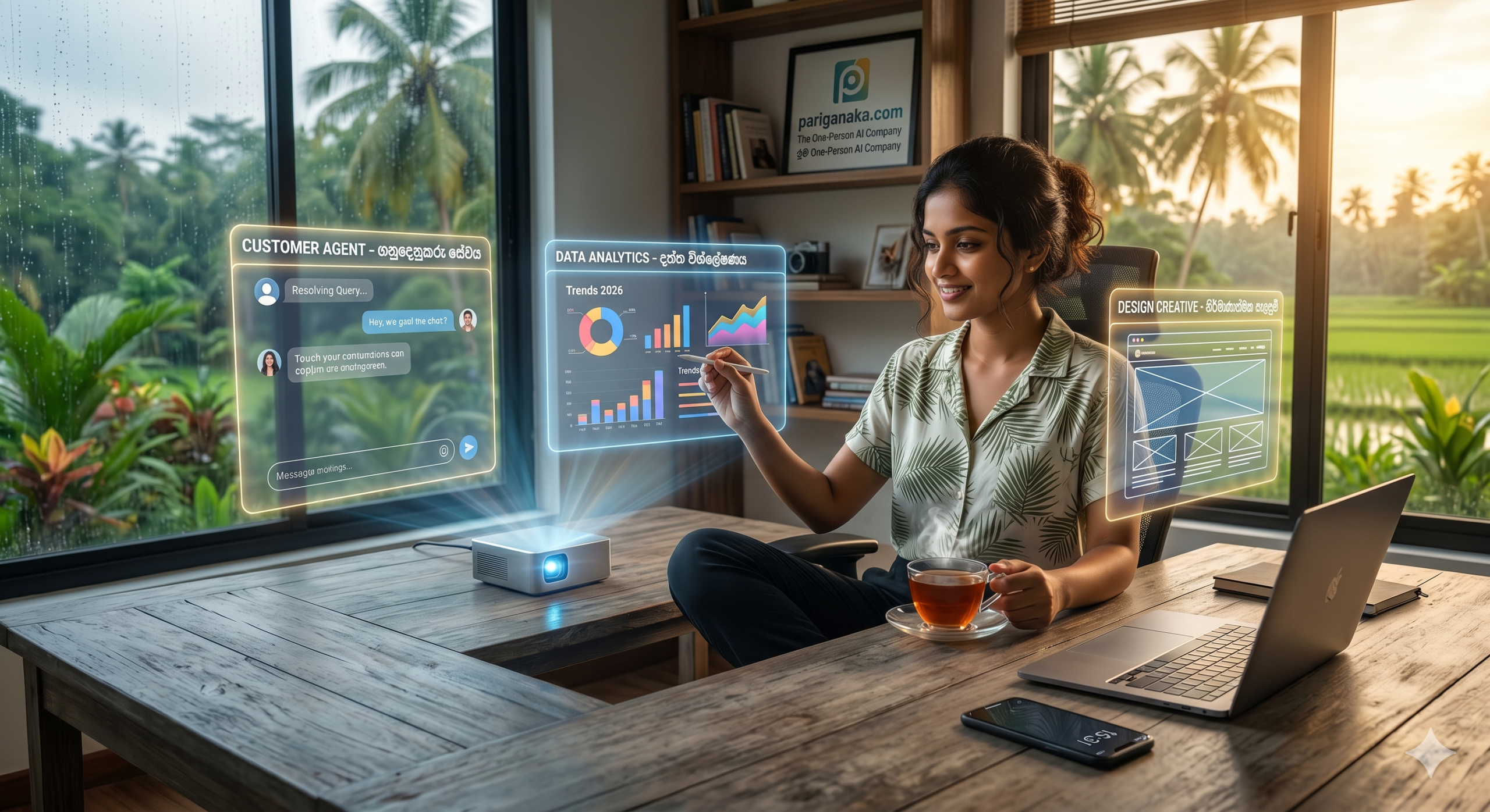 තනි පුද්ගල සමාගම්වල යුගය (The One-Person AI Company): කෘතිම බුද්ධිය සමග ඔබත් අලුත් වෙන්නේ කෙසේද?