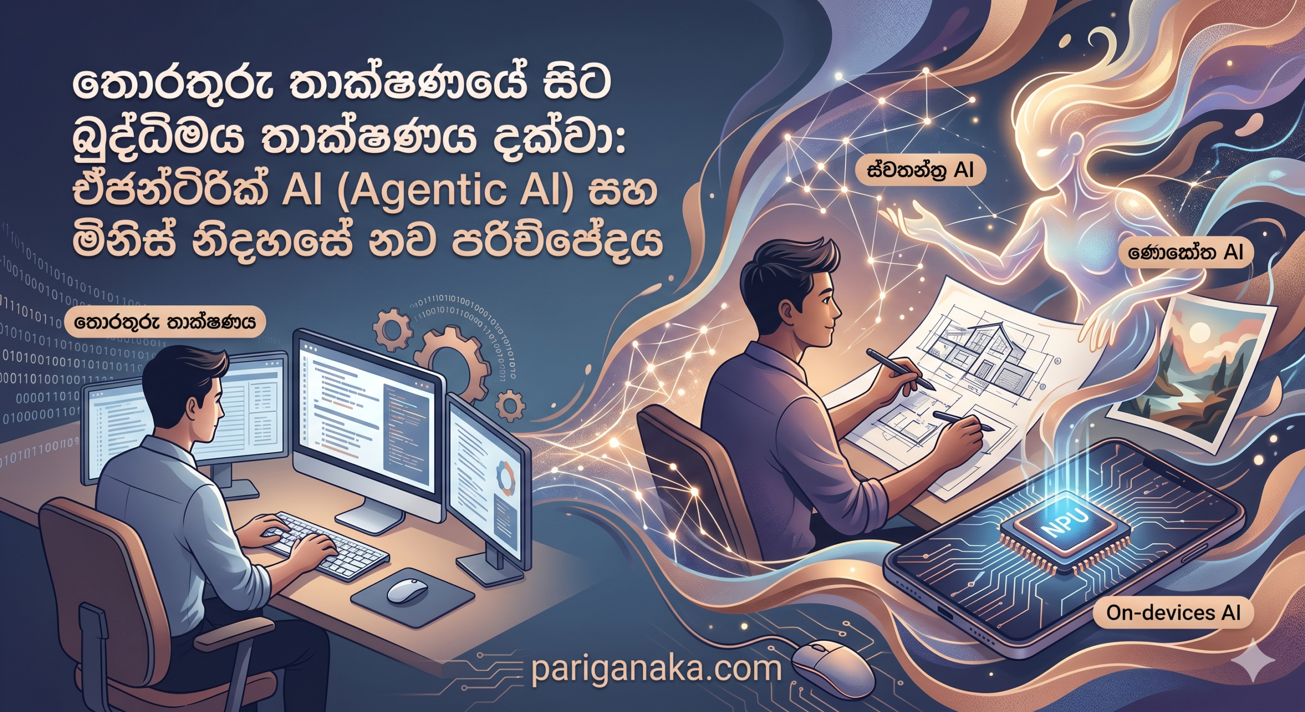 තොරතුරු තාක්ෂණයේ සිට බුද්ධිමය තාක්ෂණය දක්වා