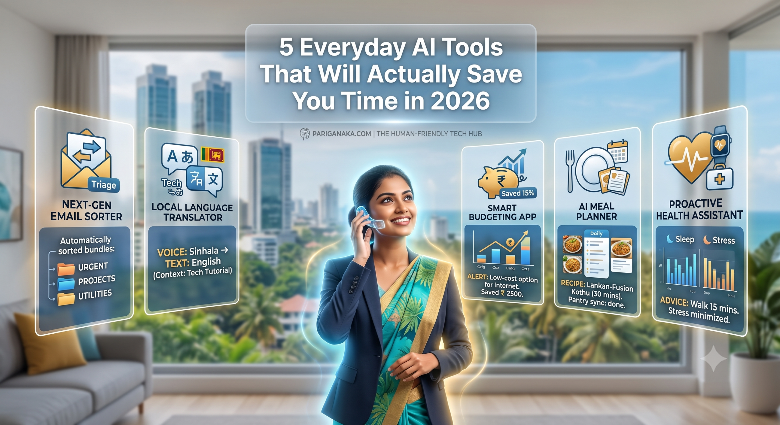 5 Everyday AI Tools That Will Actually Save You Time in 2026
