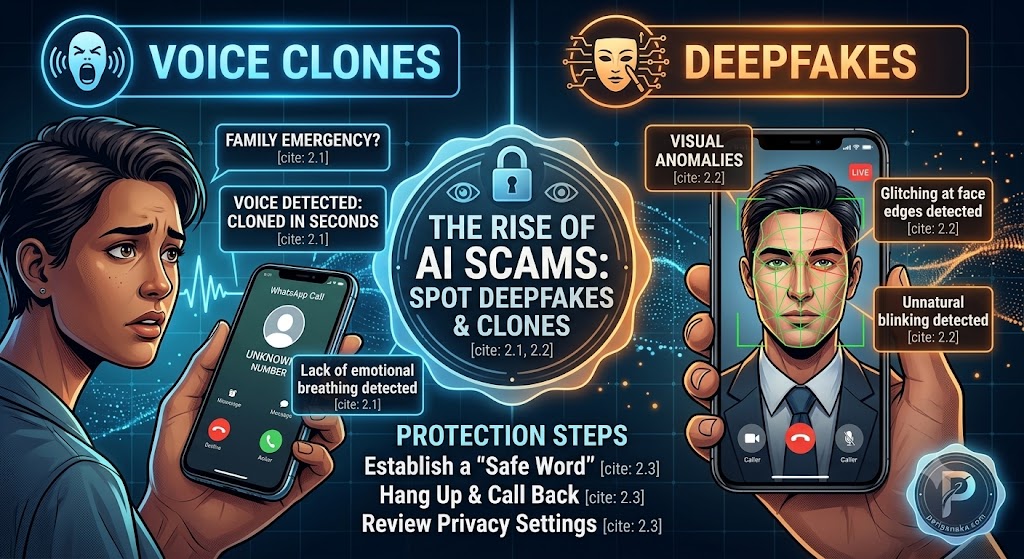 AI වංචාවන්ගේ නැඟීම: Deepfakes සහ Voice Clones (කටහඬ සොරකම් කිරීම්) හඳුනාගන්නේ කෙසේද?