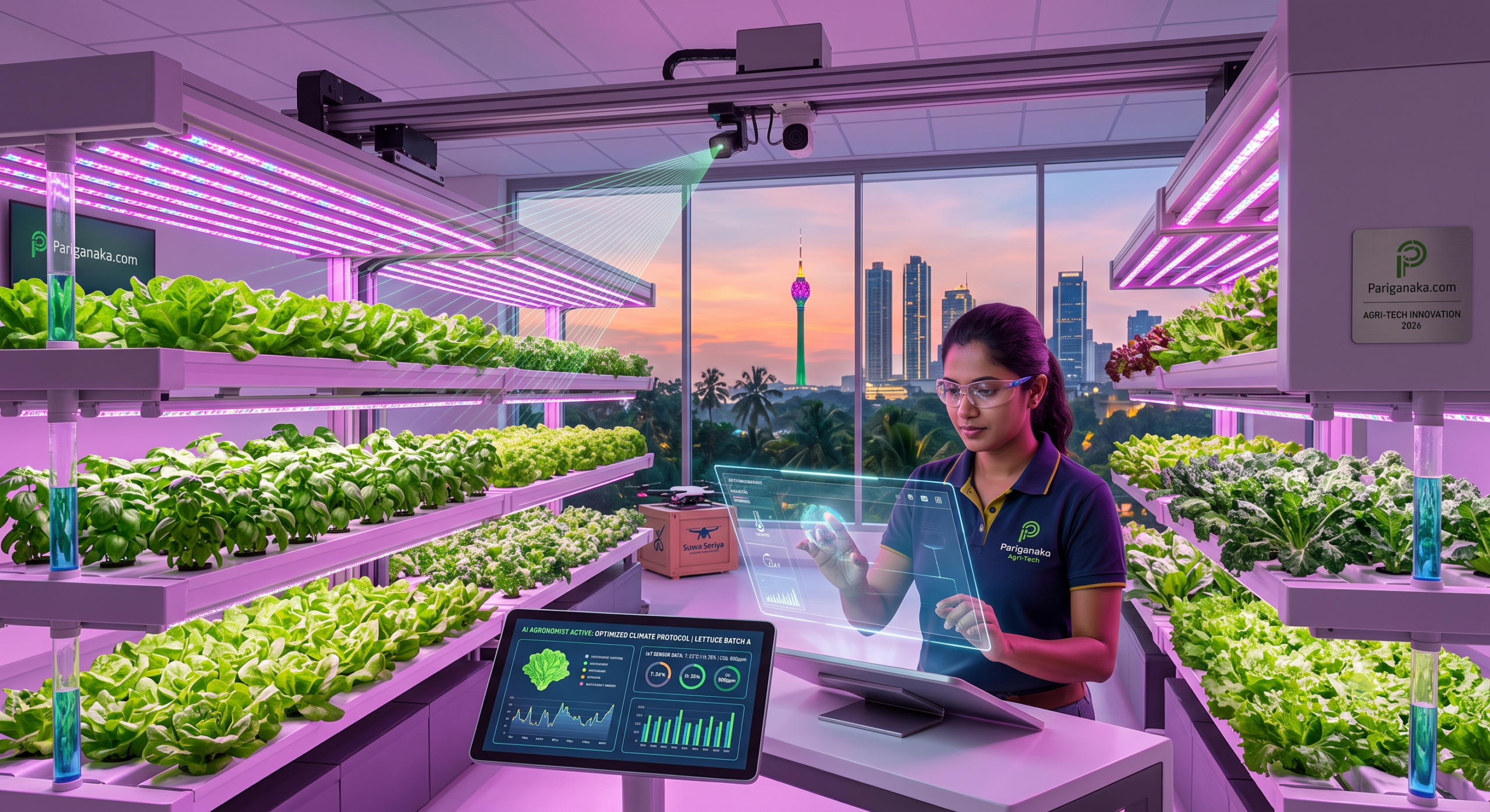 🇱🇰 The Agri-Tech Pivot: How AI and IoT-Enabled Vertical Farming are Safeguarding Sri Lanka’s Food Security in 2026