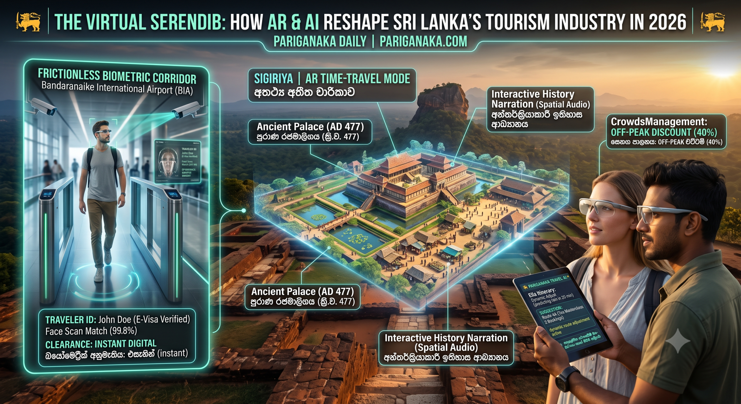 🇱🇰 The Virtual Serendib: How Augmented Reality and AI are Reshaping Sri Lanka’s Tourism Industry in 2026
