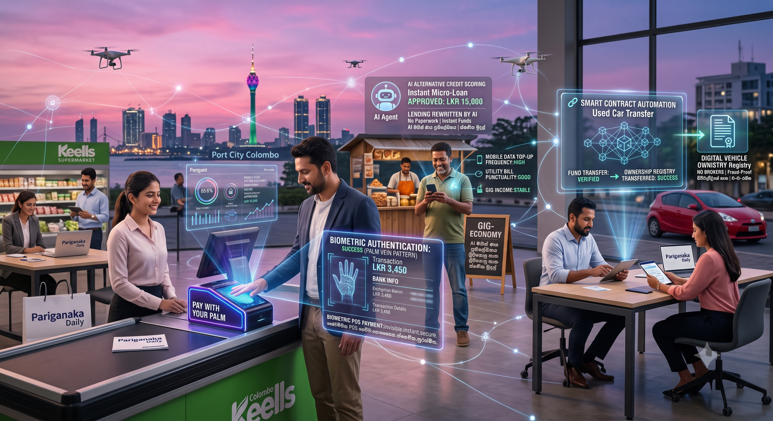 🇱🇰 The End of the ATM: How Biometric Payments and AI Micro-Lending are Reshaping Sri Lankan Finance in 2026