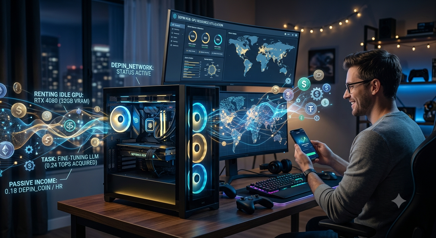 Monetizing Idle Silicon: How DePIN is Turning Your Gaming PC into an