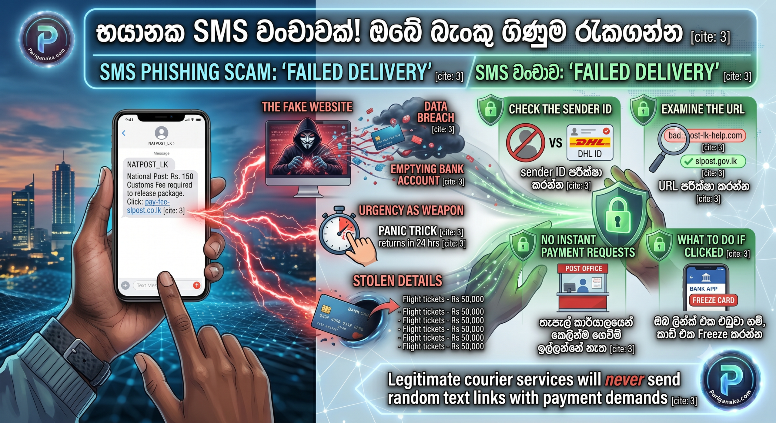 The “Failed Delivery” Text: How to Spot the SMS Scam Emptying Bank Accounts