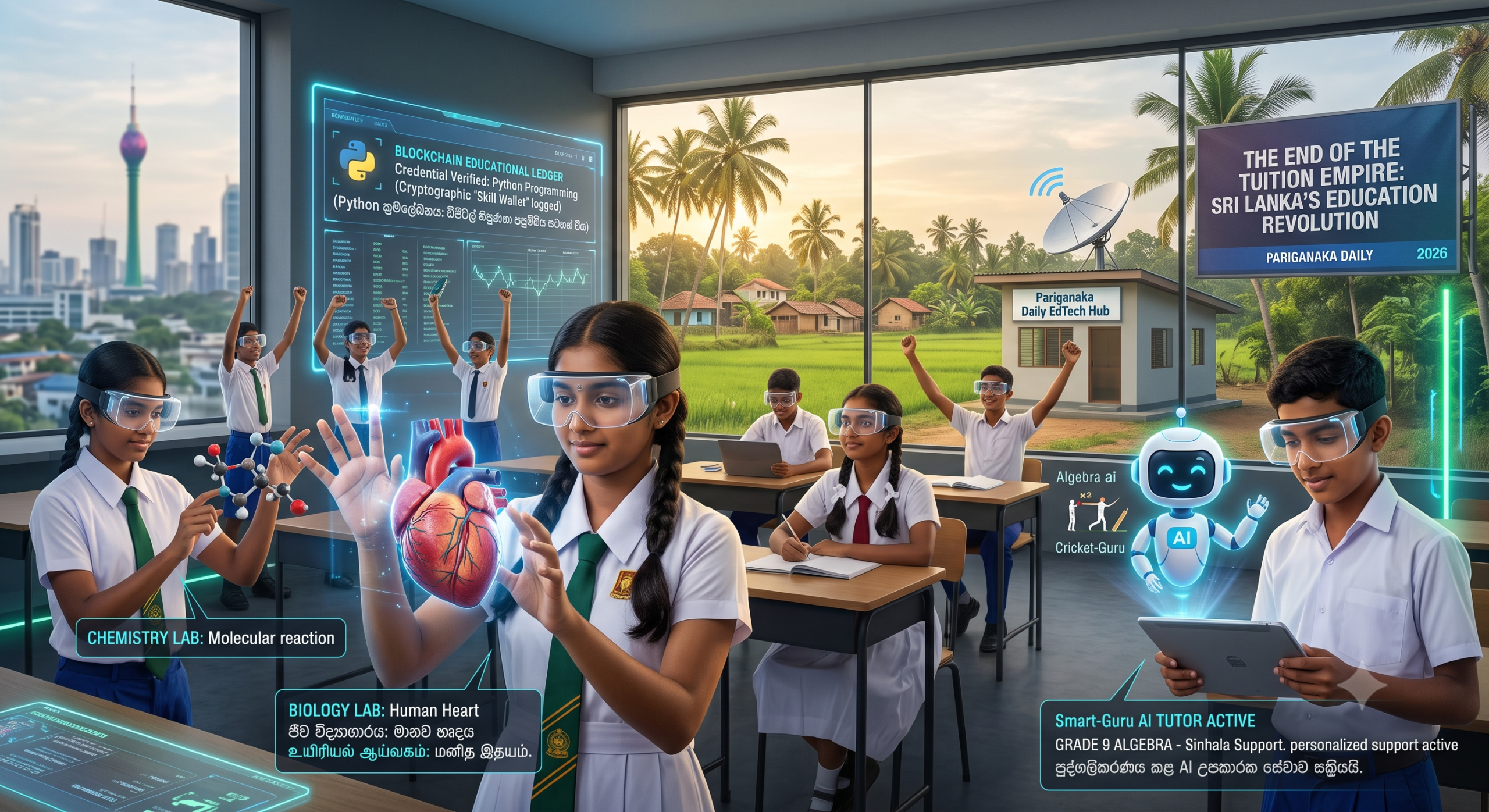 The End of the Tuition Empire: How AI Tutors and VR Labs are Rewriting Sri Lanka’s Education System in 2026
