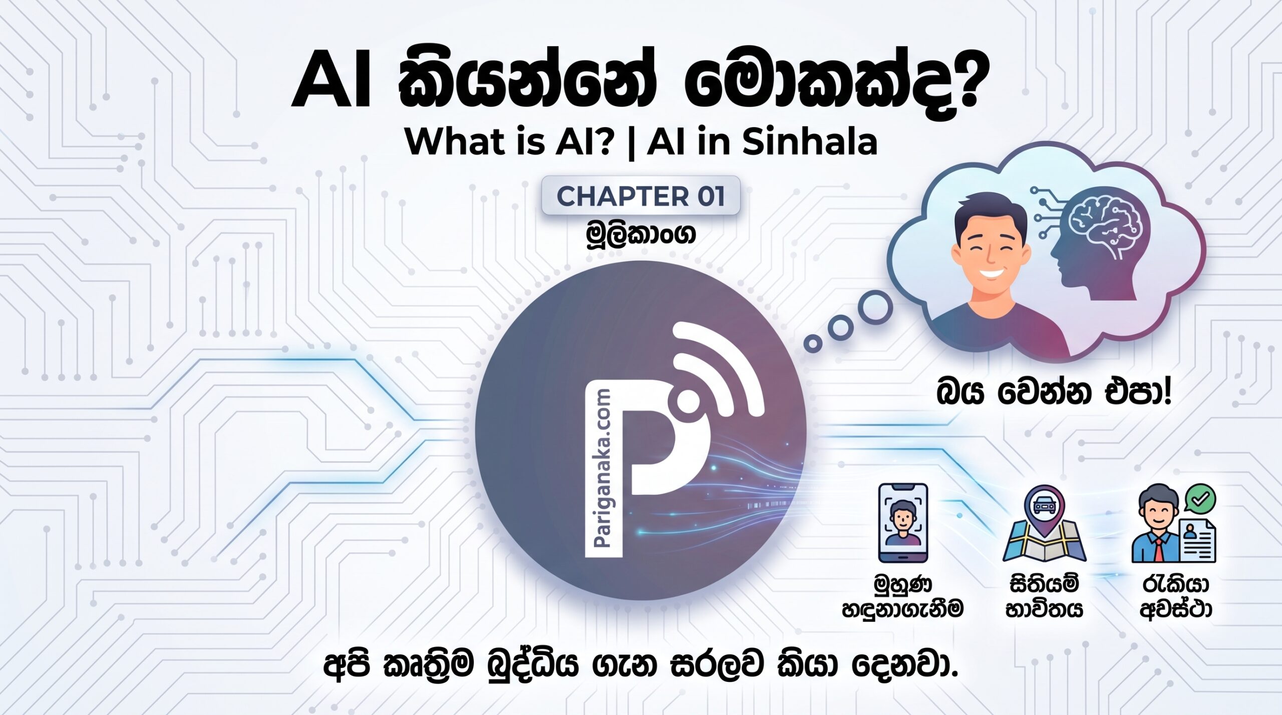 වචන වලින් පින්තූර මවන හැටි සහ AI භාවිතයේදී සැලකිලිමත් විය යුතු දේවල් | AI in Sinhala – Chapter 03