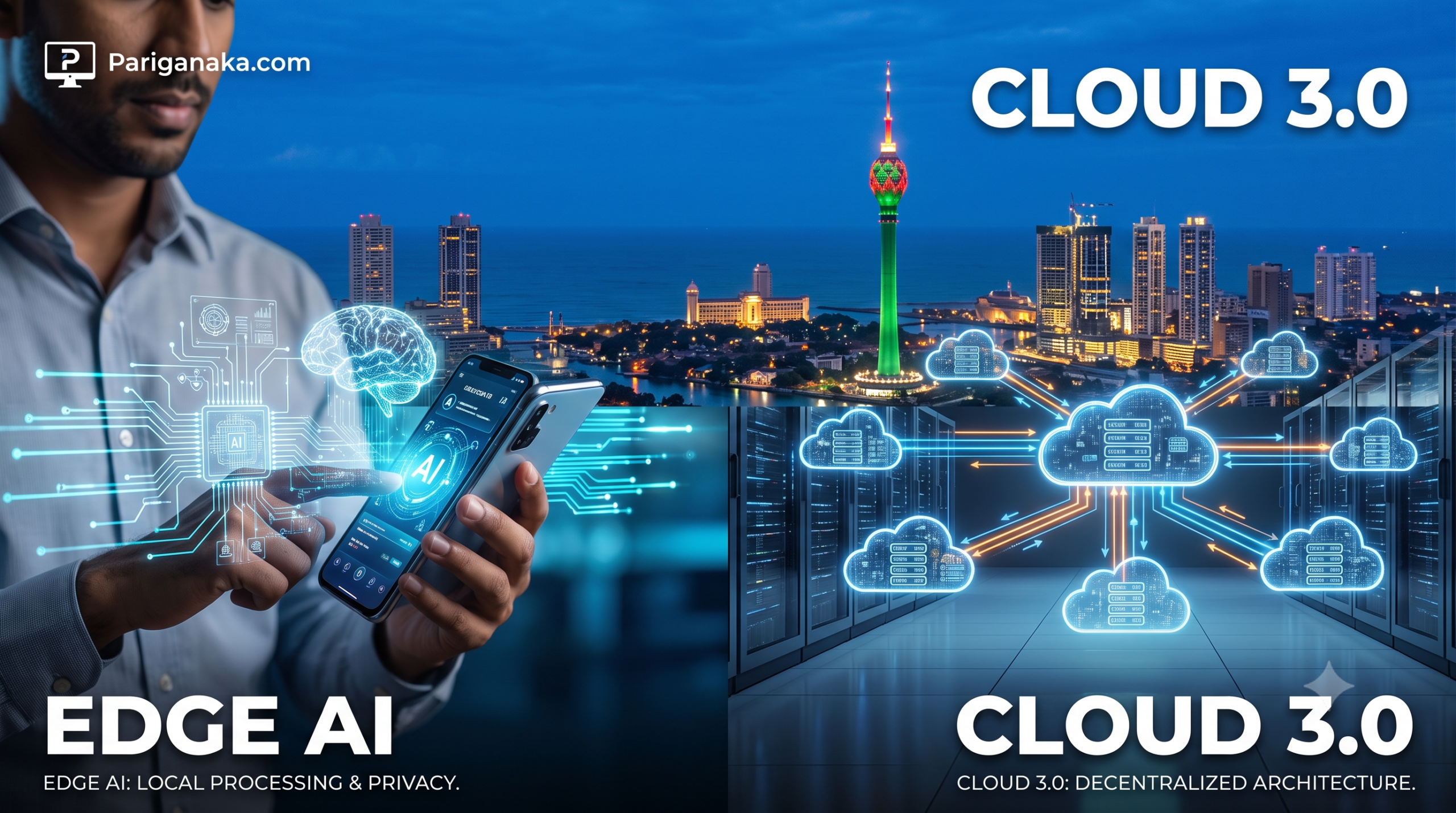 📱 වලාකුළෙන් ඔබ්බට: Edge AI සහ ‘Cloud 3.0’ ශ්‍රී ලංකාවේ ඩිජිටල් අනාගතය නැවත අර්ථ දක්වන්නේ කෙසේද?