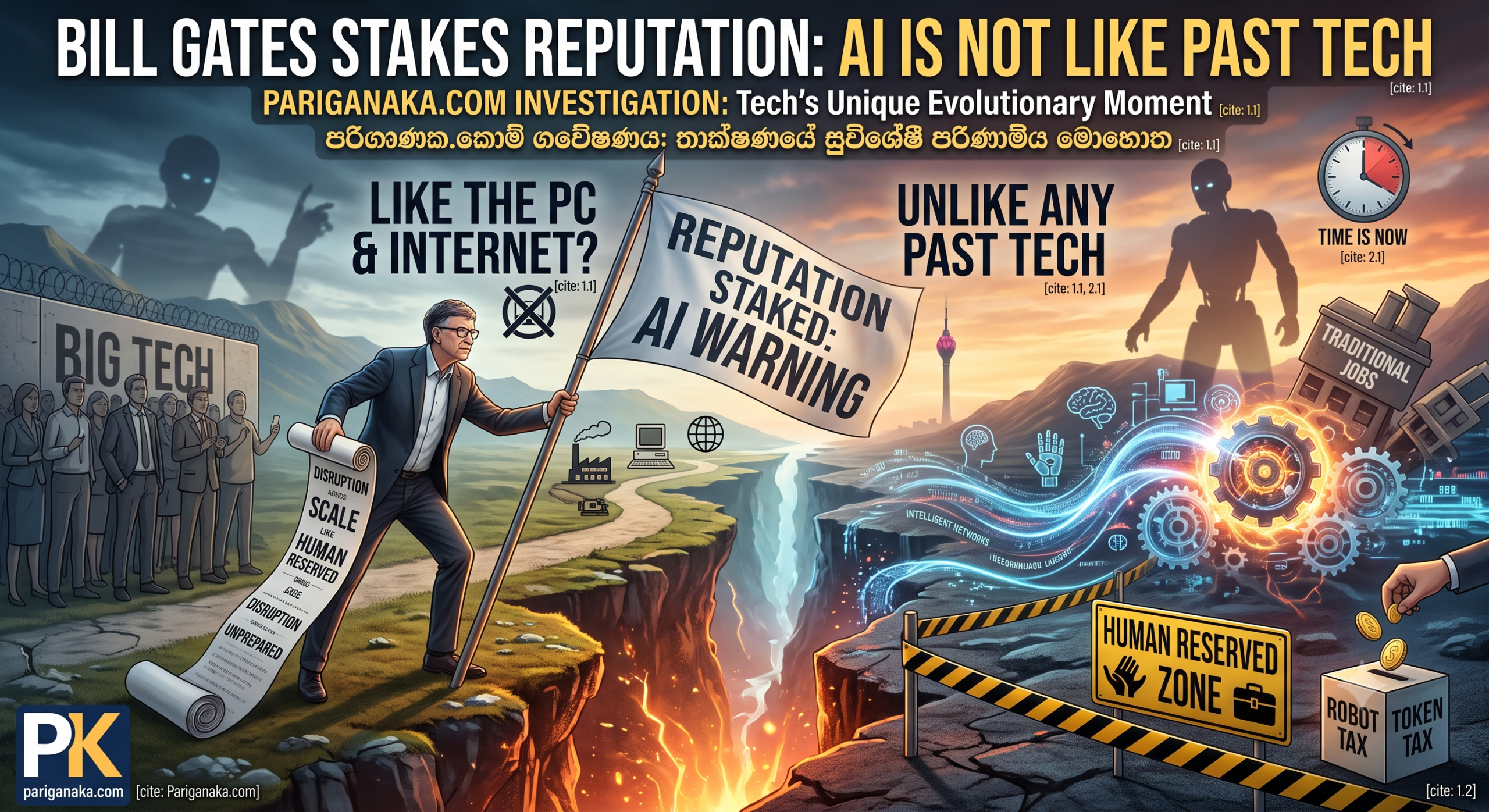 Bill Gates Stakes His Reputation: Why AI is Not Like Past Technological Revolutions 9 Bill Gates Stakes His Reputation: Why AI is Not Like Past Technological Revolutions