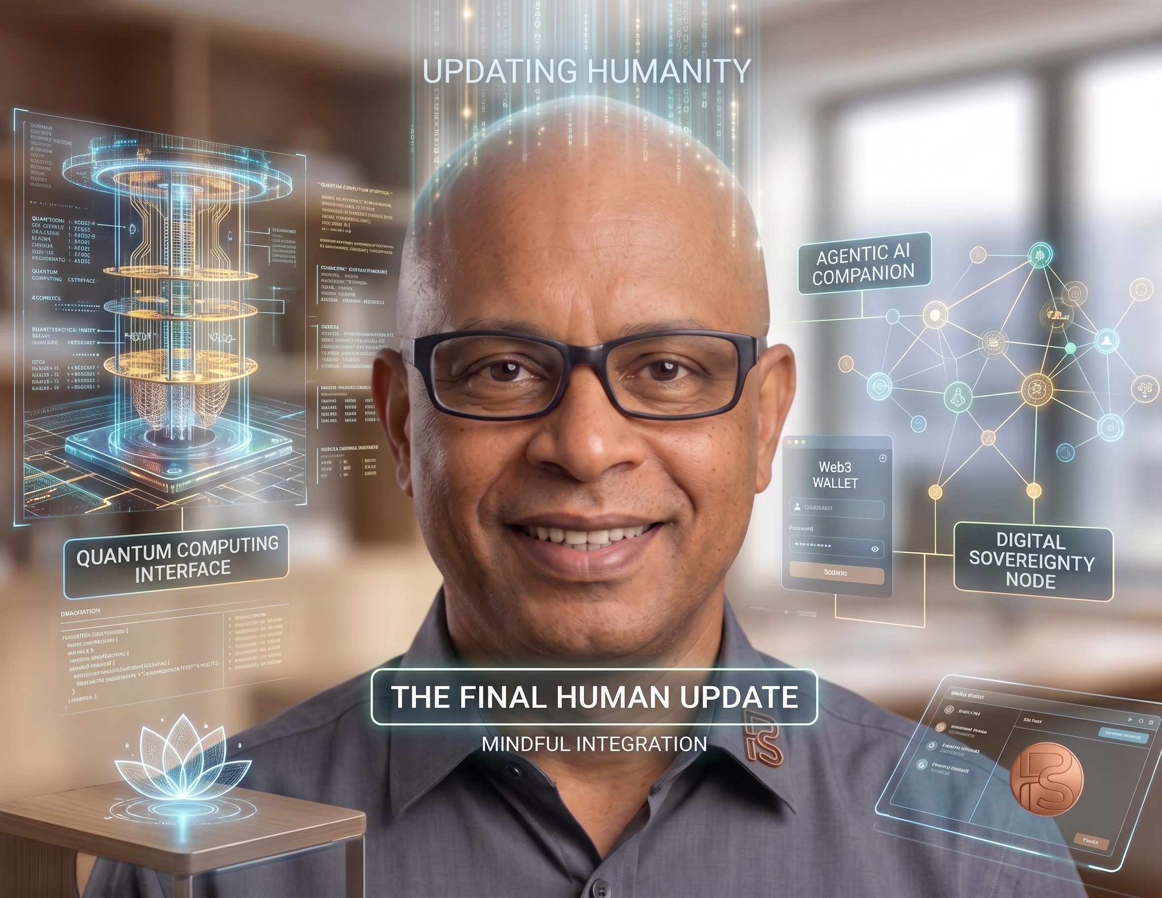 අවසාන මානව යාවත්කාලීන කිරීම (The Final Human Update): ක්වොන්ටම් පරිගණනය සහ මිනිස් විඥානය සමතුලිත කිරීම