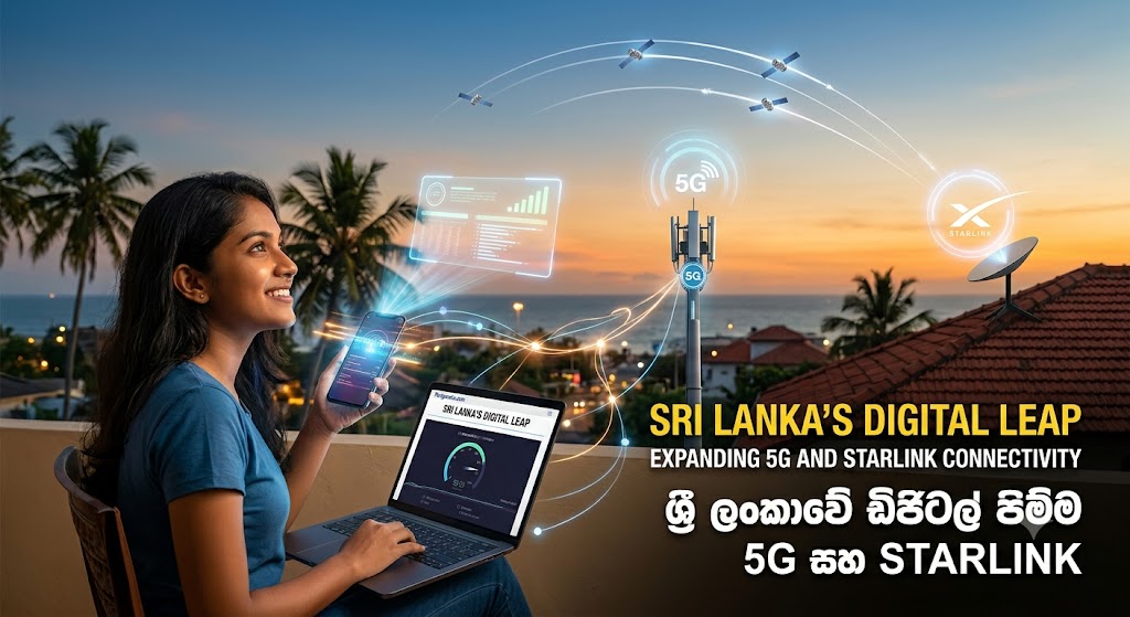 Sri Lanka’s Digital Leap: The Expansion of 5G and Starlink