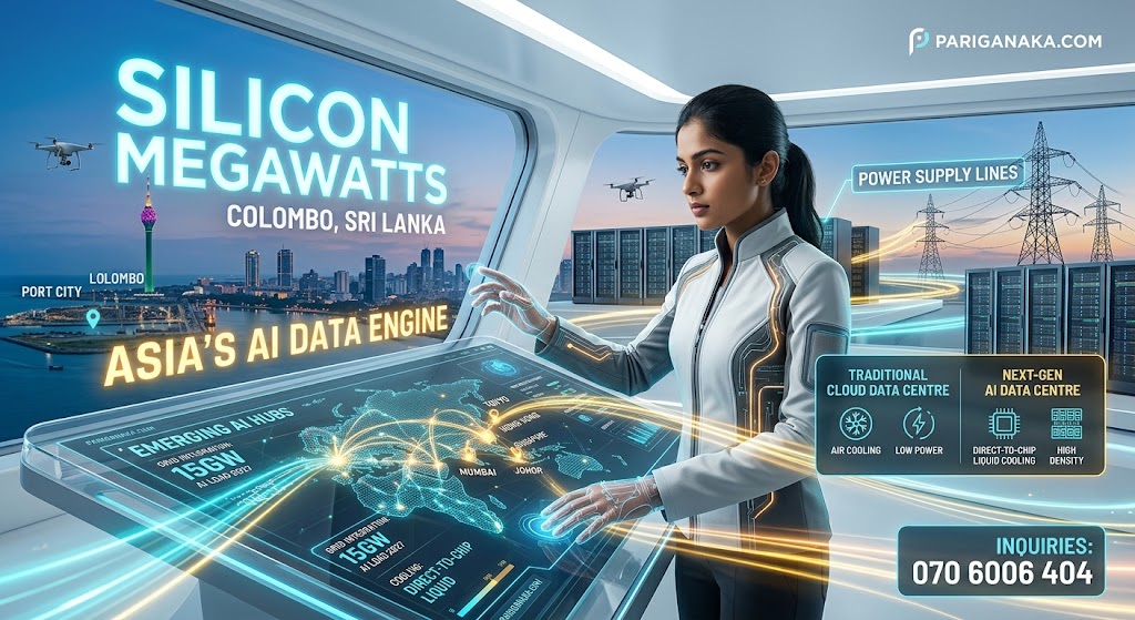 සිලිකන් මෙගාවොට්: ගෝලීය AI ක්ෂේත්‍රයේ දත්ත එන්ජිම බවට ආසියාව පත්වන්නේ ඇයි?